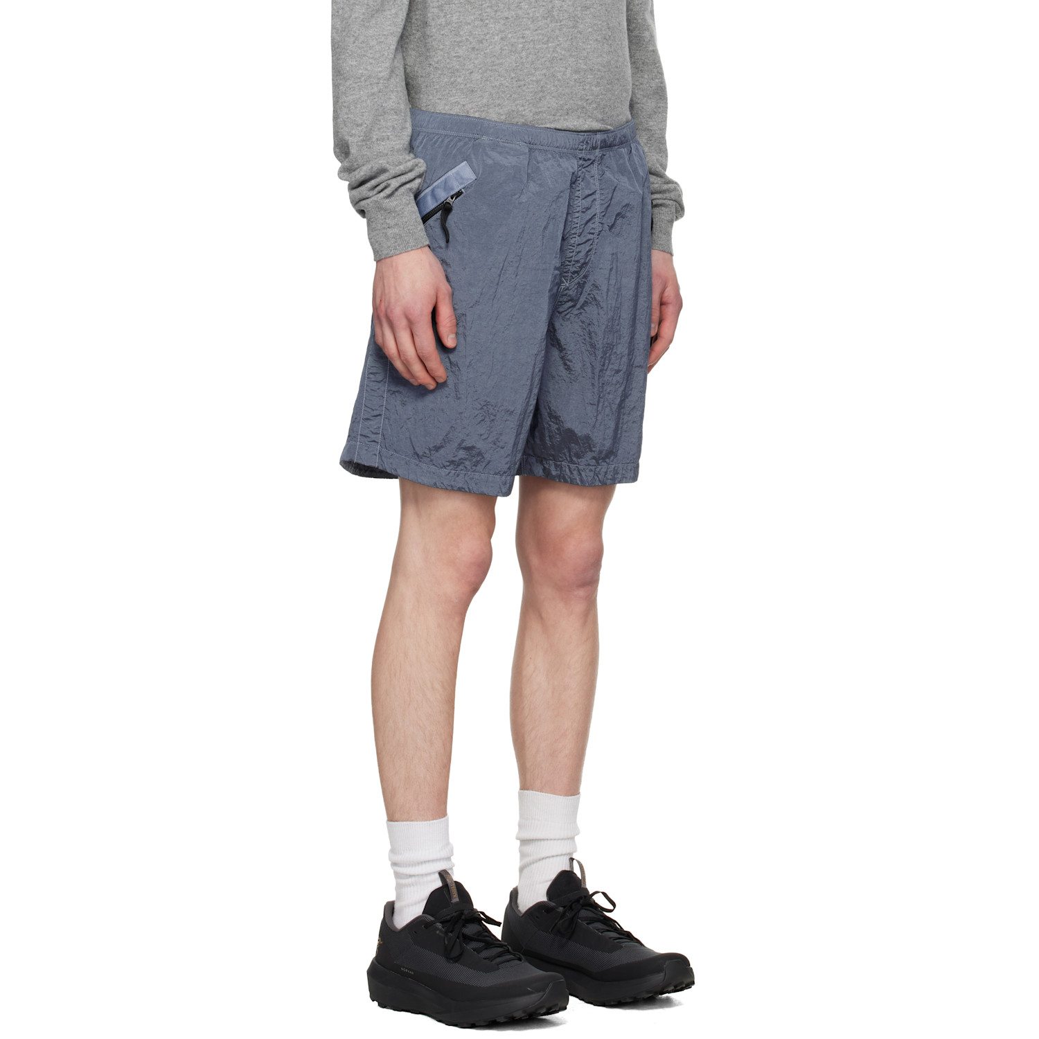  Stone Island Blue 1200038 Nylon Metal Econyl Shorts 