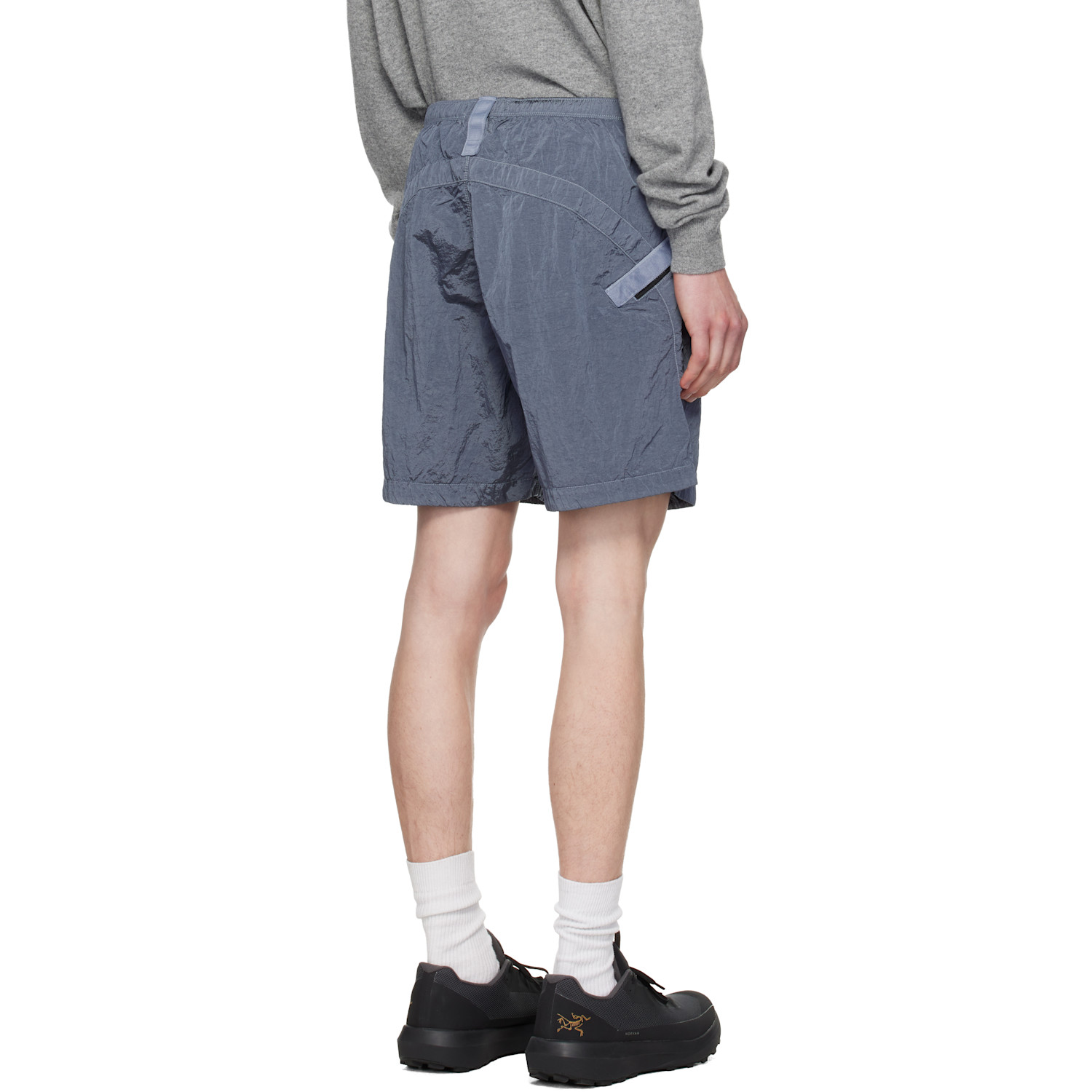  Stone Island Blue 1200038 Nylon Metal Econyl Shorts 
