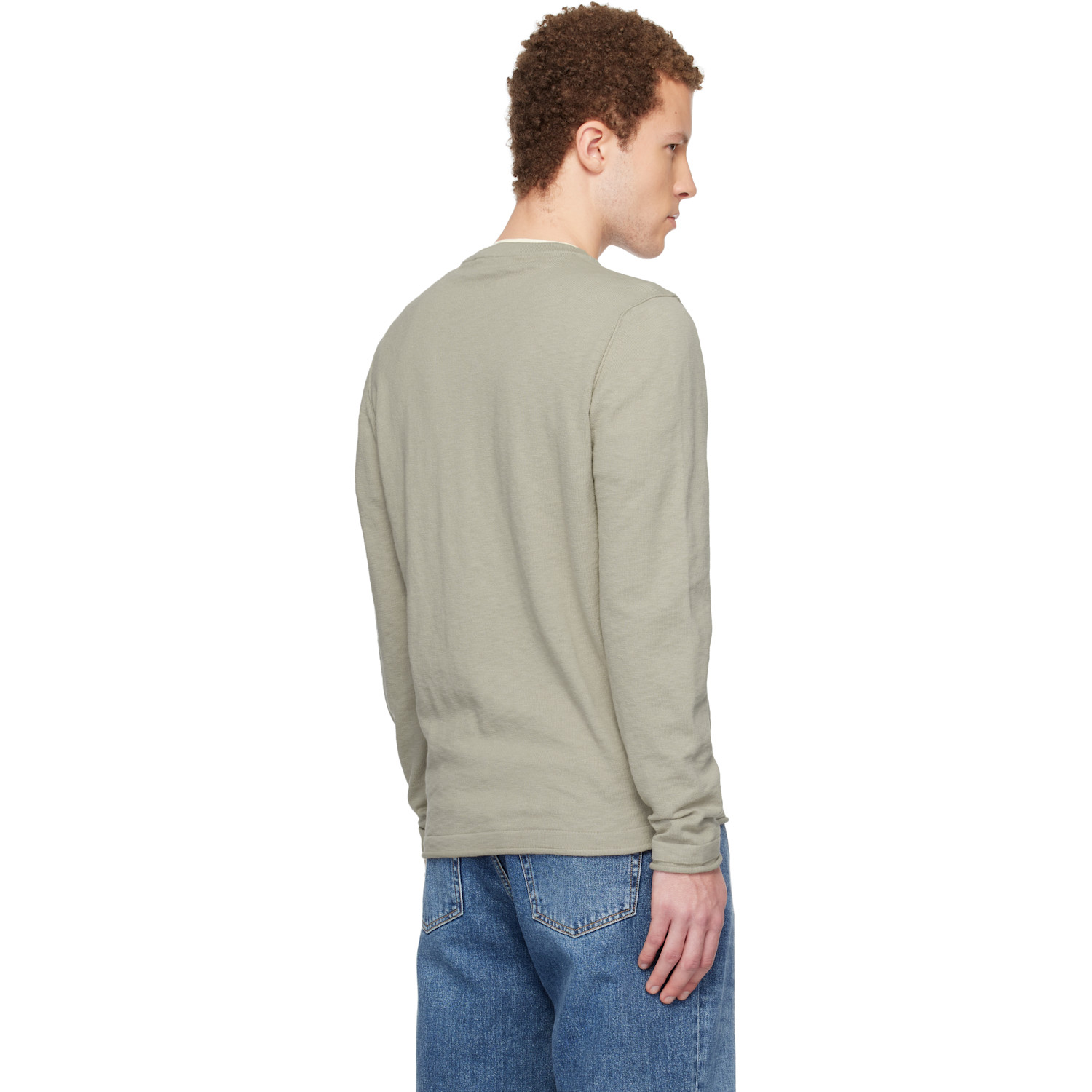  Stone Island Beige 5100052 Organic Cotton Sweater 