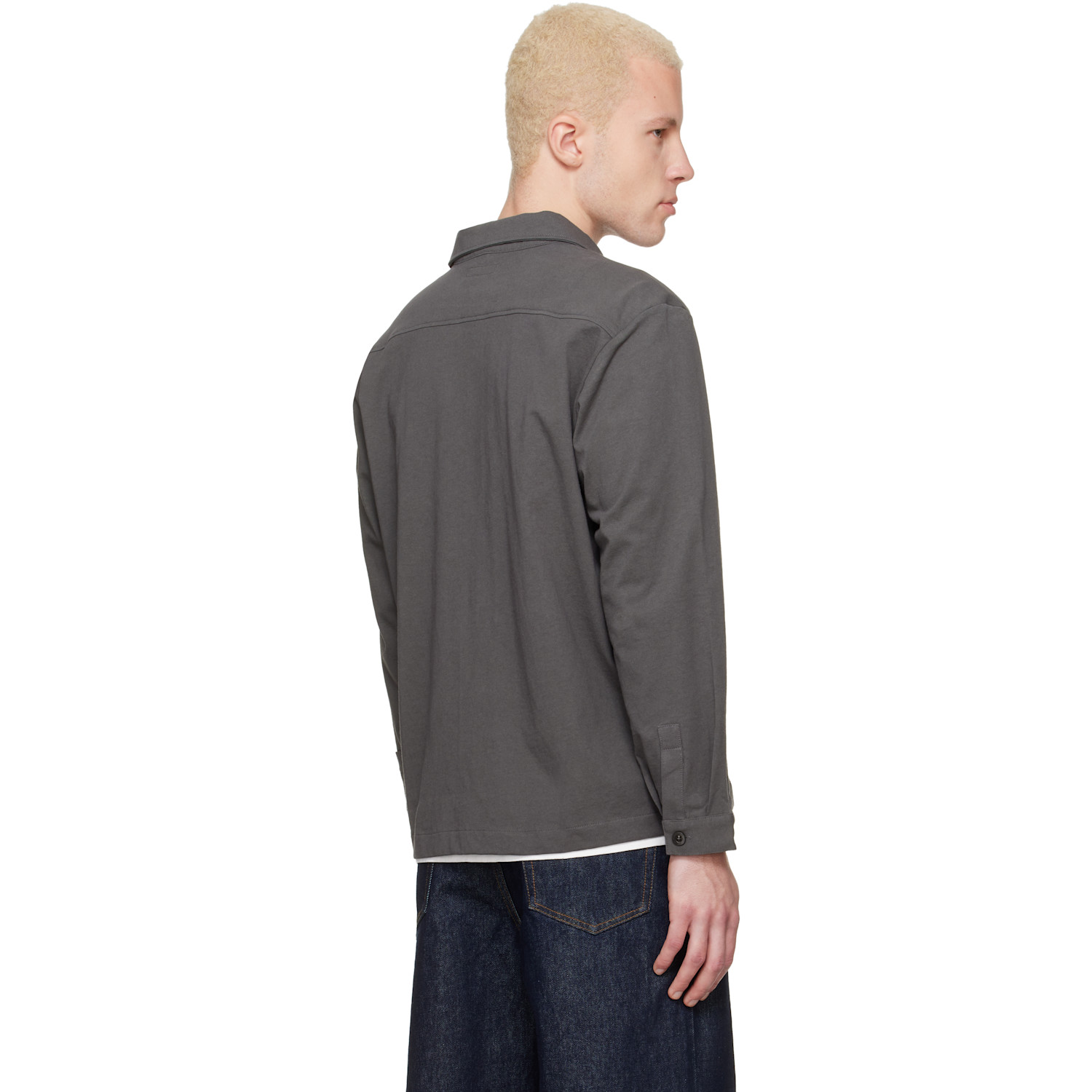  Lady White Co. Gray Bartlett Button Down Shirt 