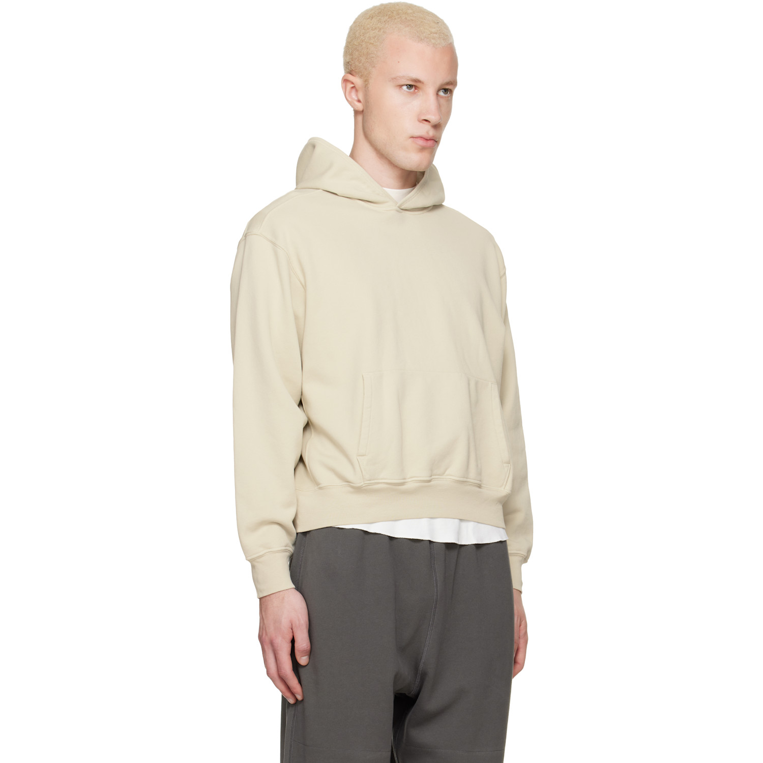  Lady White Co. Off-white Mini Hoodie 