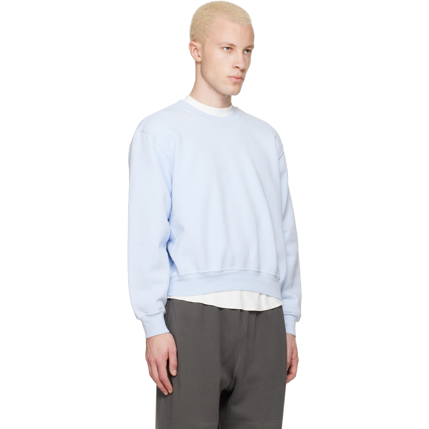 Lady White Co. Blue Mini Crewneck Sweatshirt 