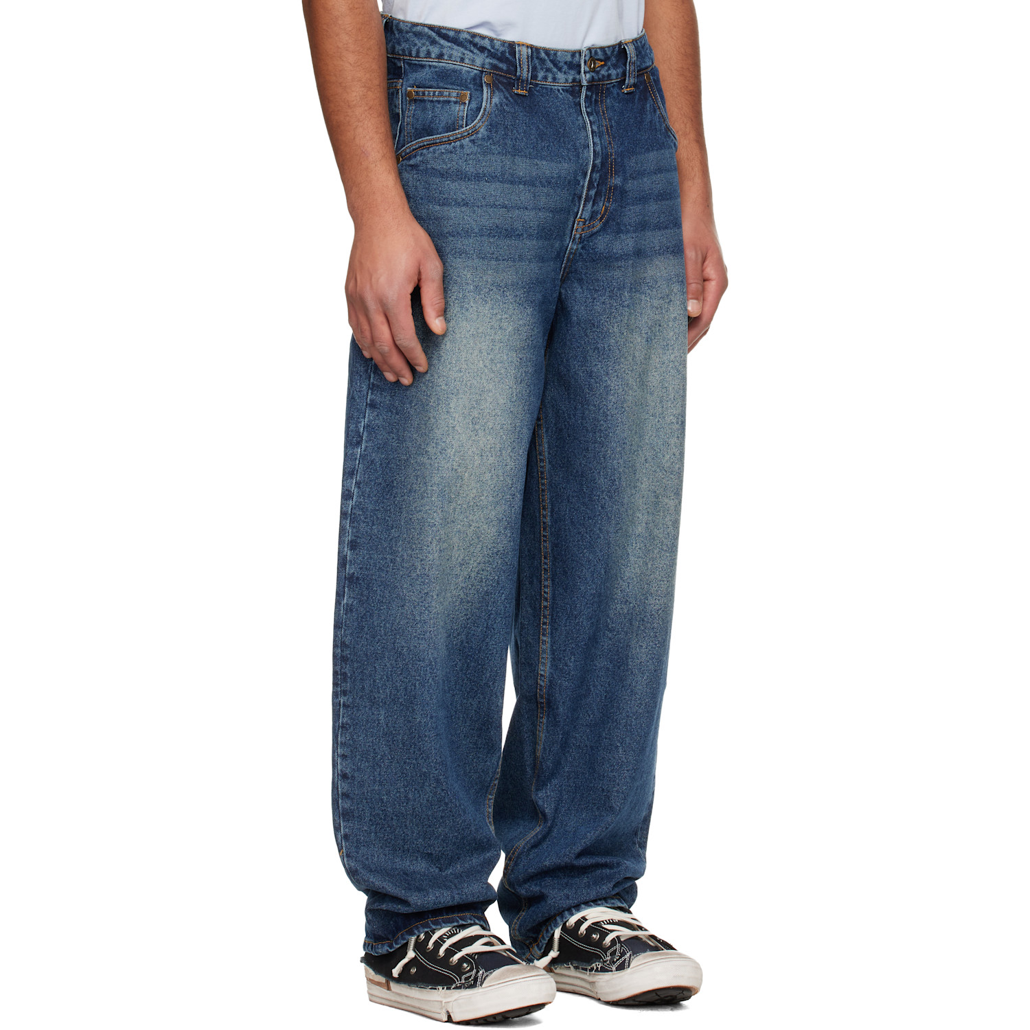  Dime Blue Baggy Jeans 