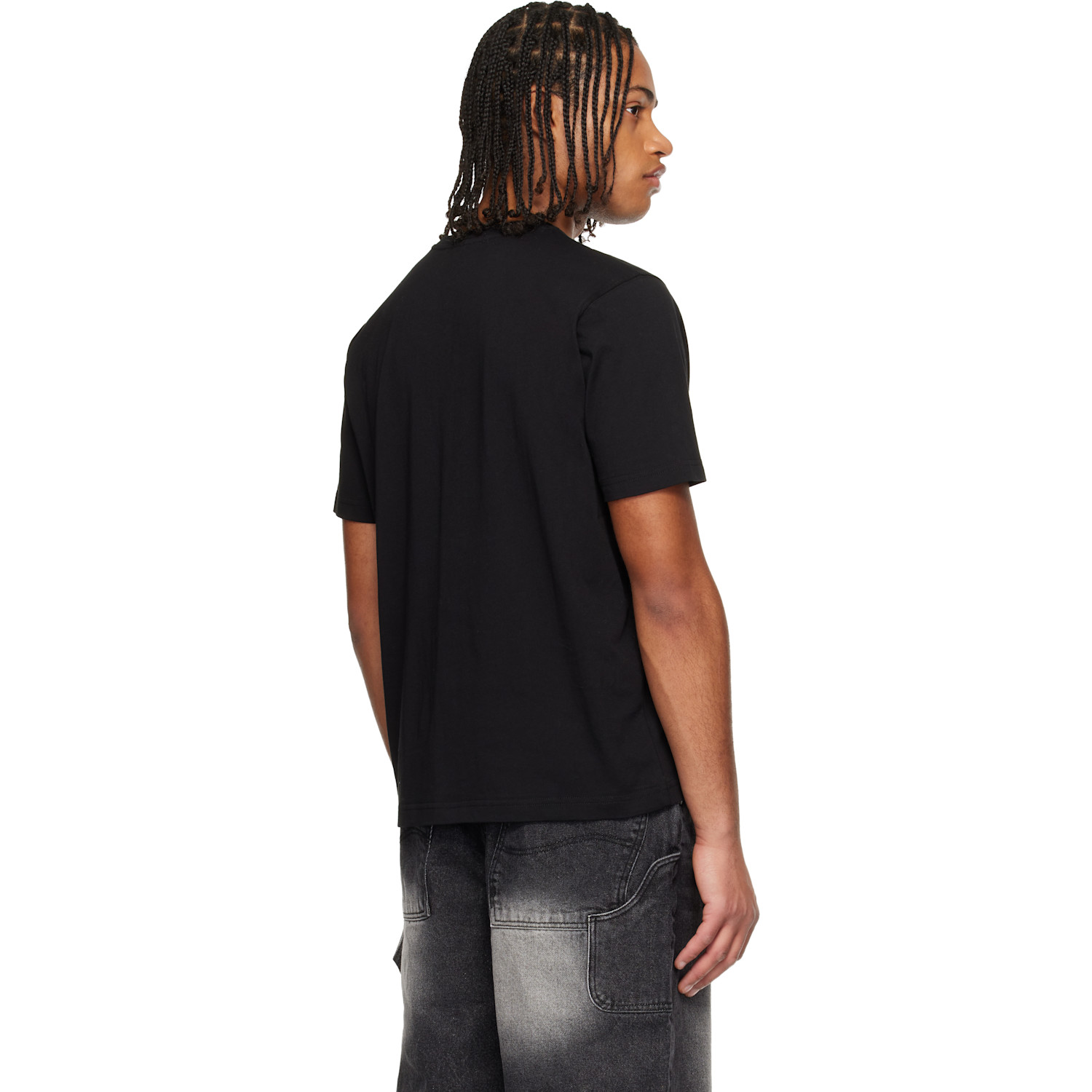  Dime Black Cursive Small Logo T-shirt 