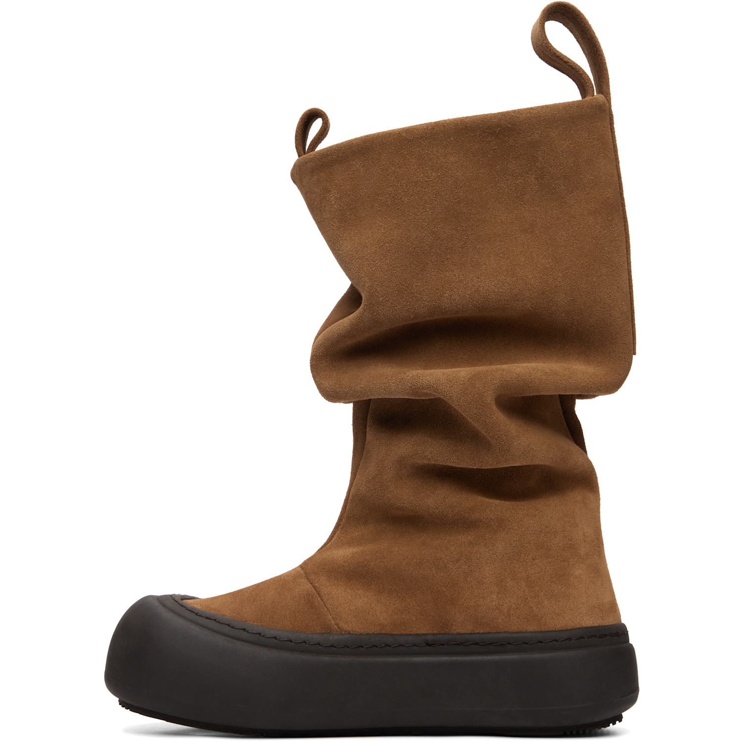  Yume Yume Brown Low Fisherman Boots 