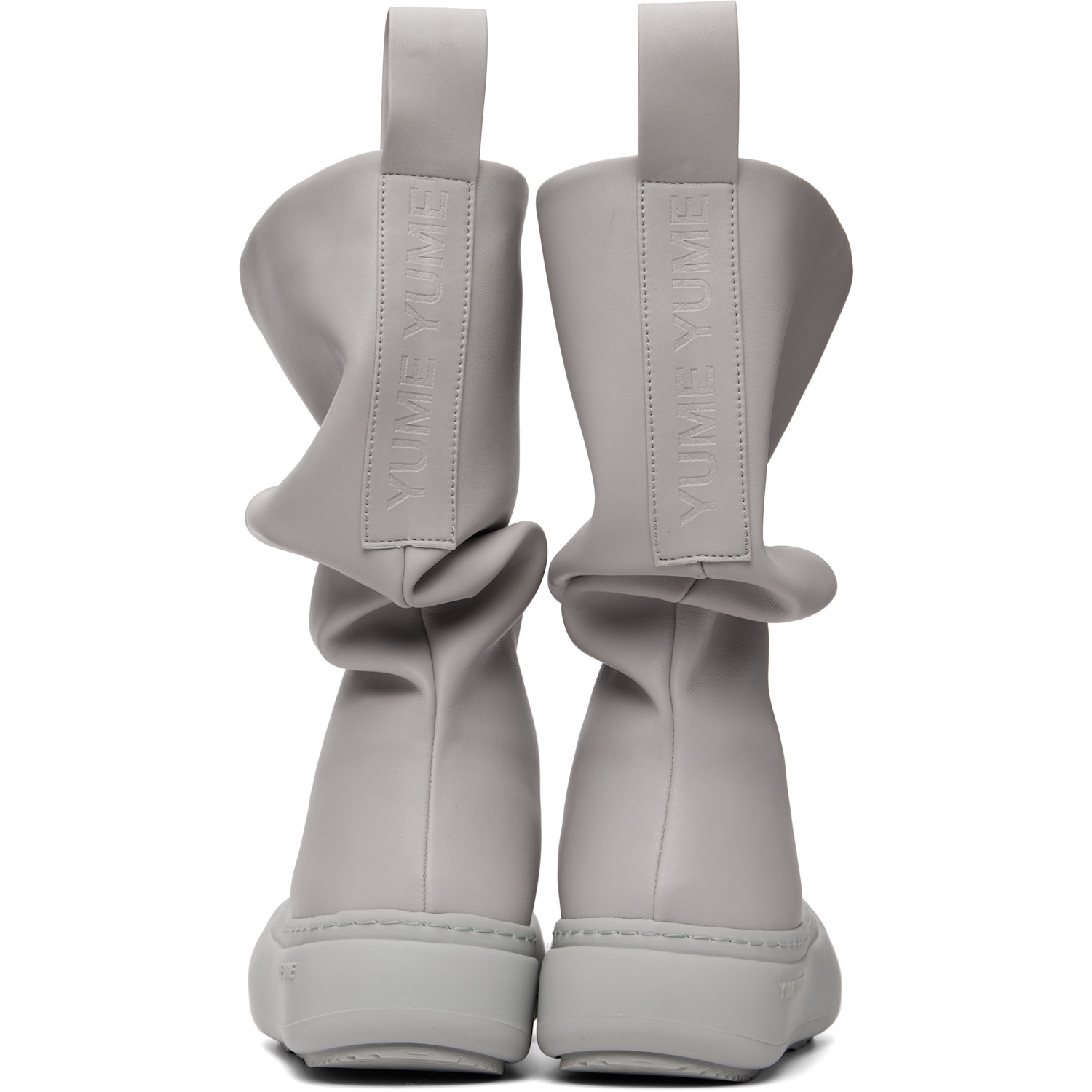  Yume Yume Ssense Exclusive Gray Low Fisherman Boots 