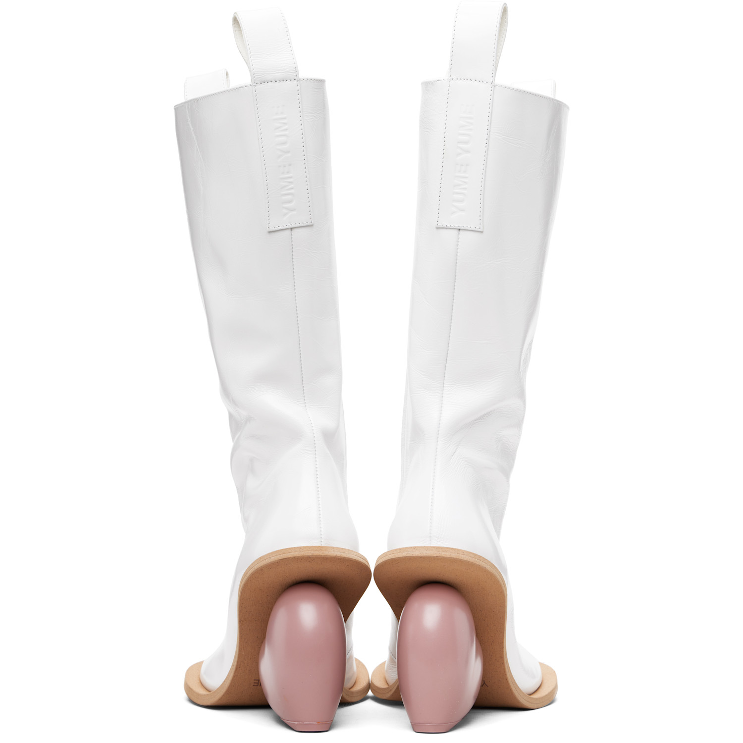  Yume Yume White Love Tall Boots 