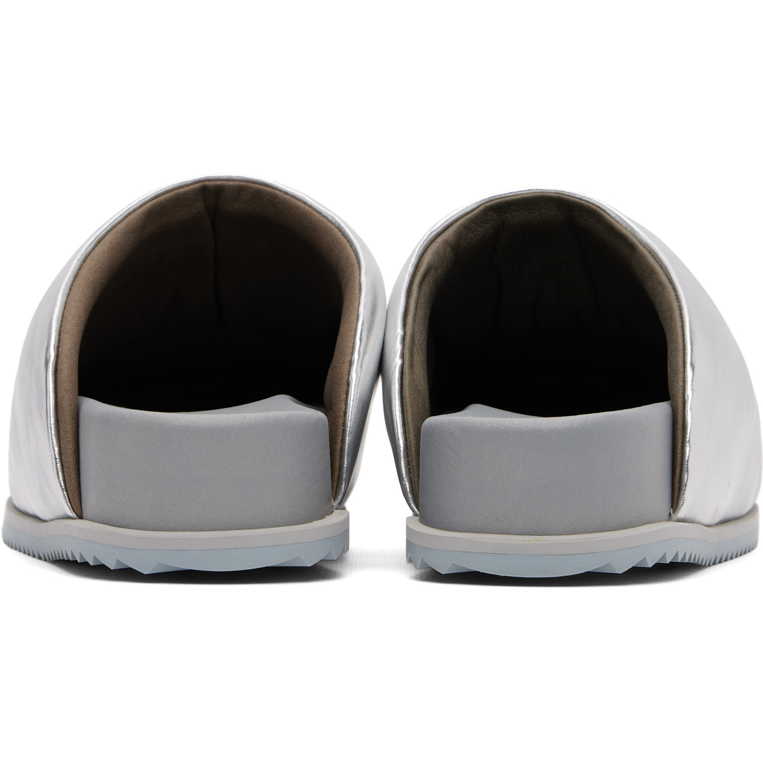  Yume Yume Ssense Exclusive Silver Truck Slip-on Loafers 