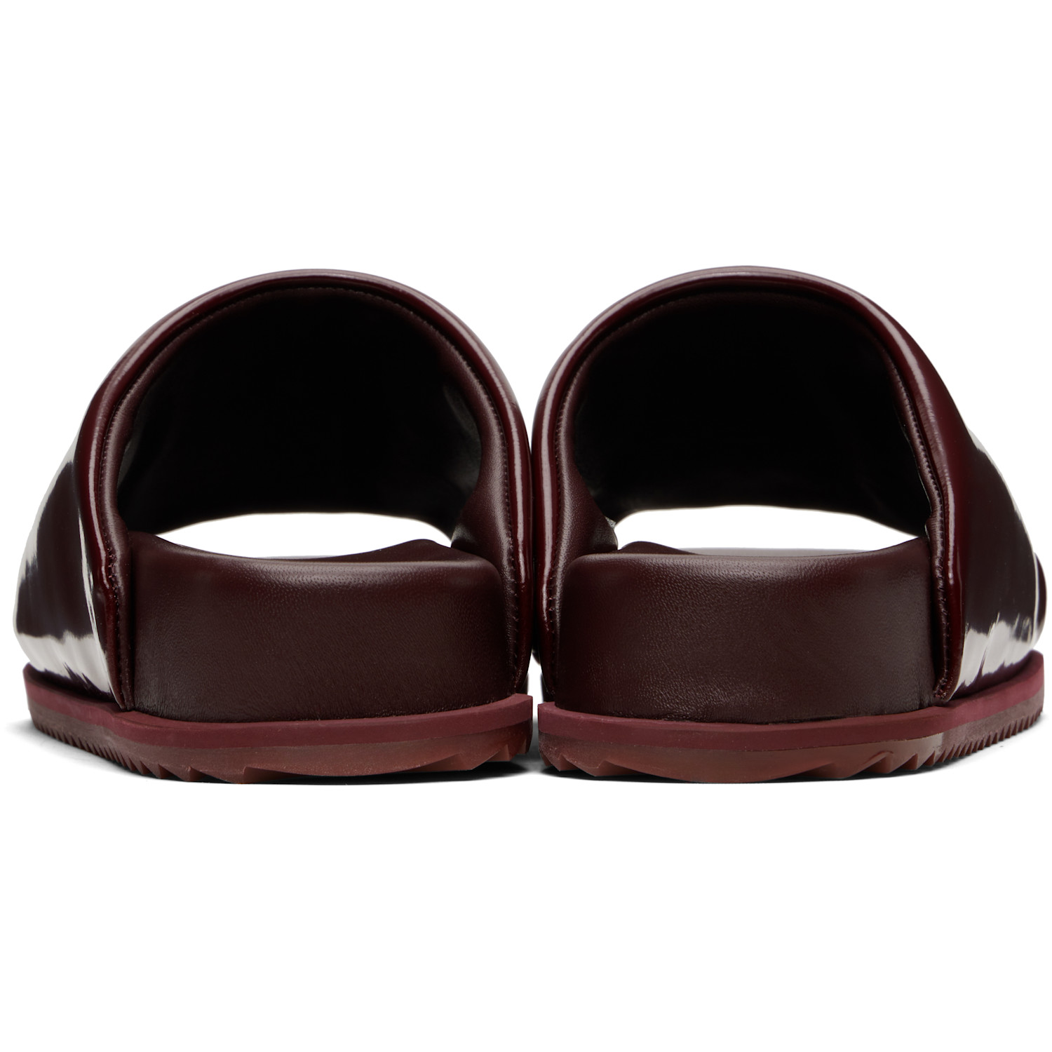  Yume Yume Burgundy Finn Slides 