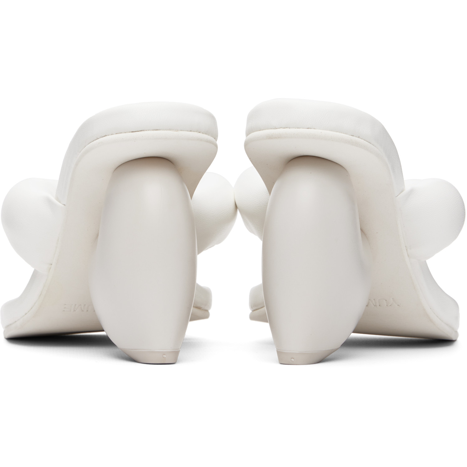  Yume Yume White Love Mule Sandals 