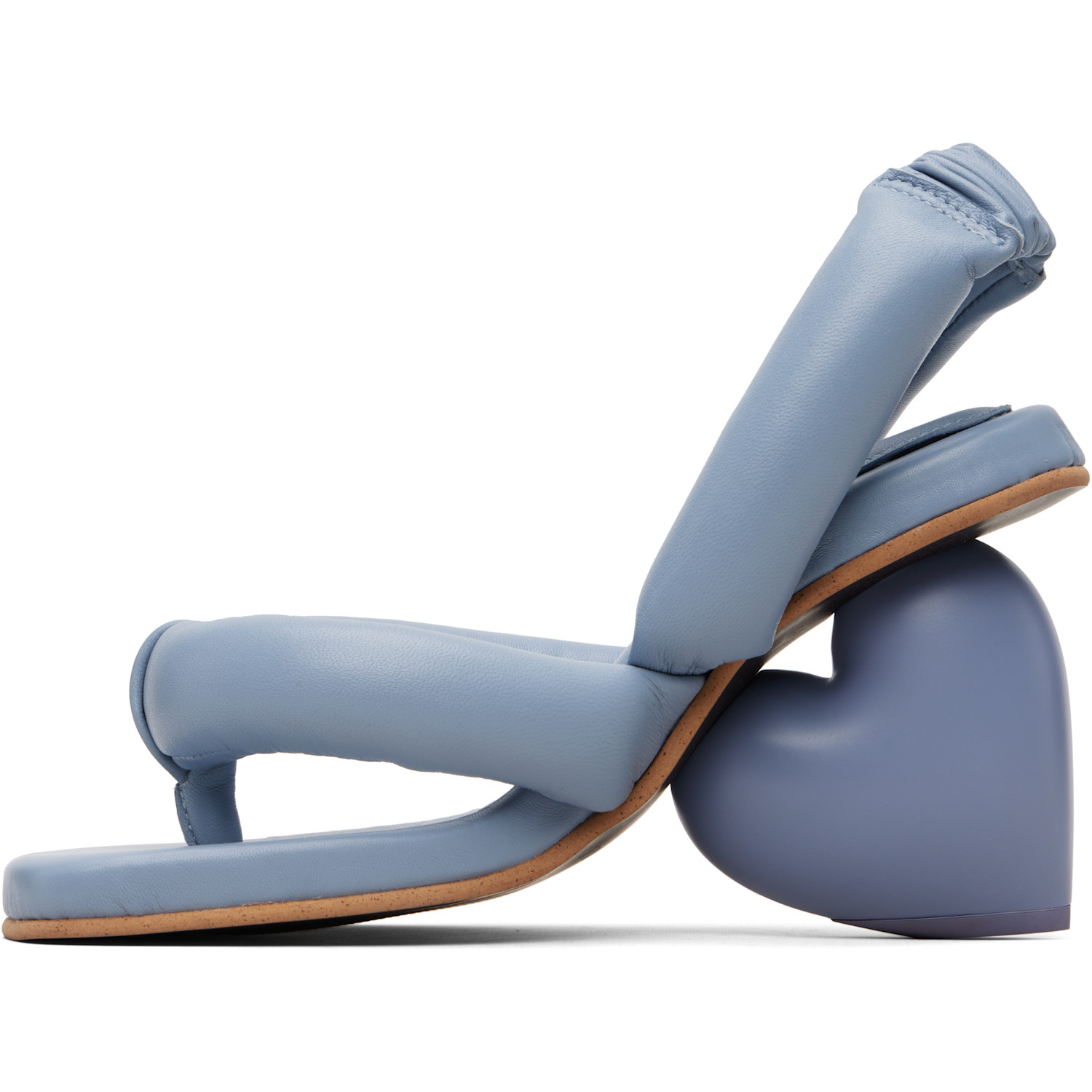  Yume Yume Blue Love Heeled Sandals 