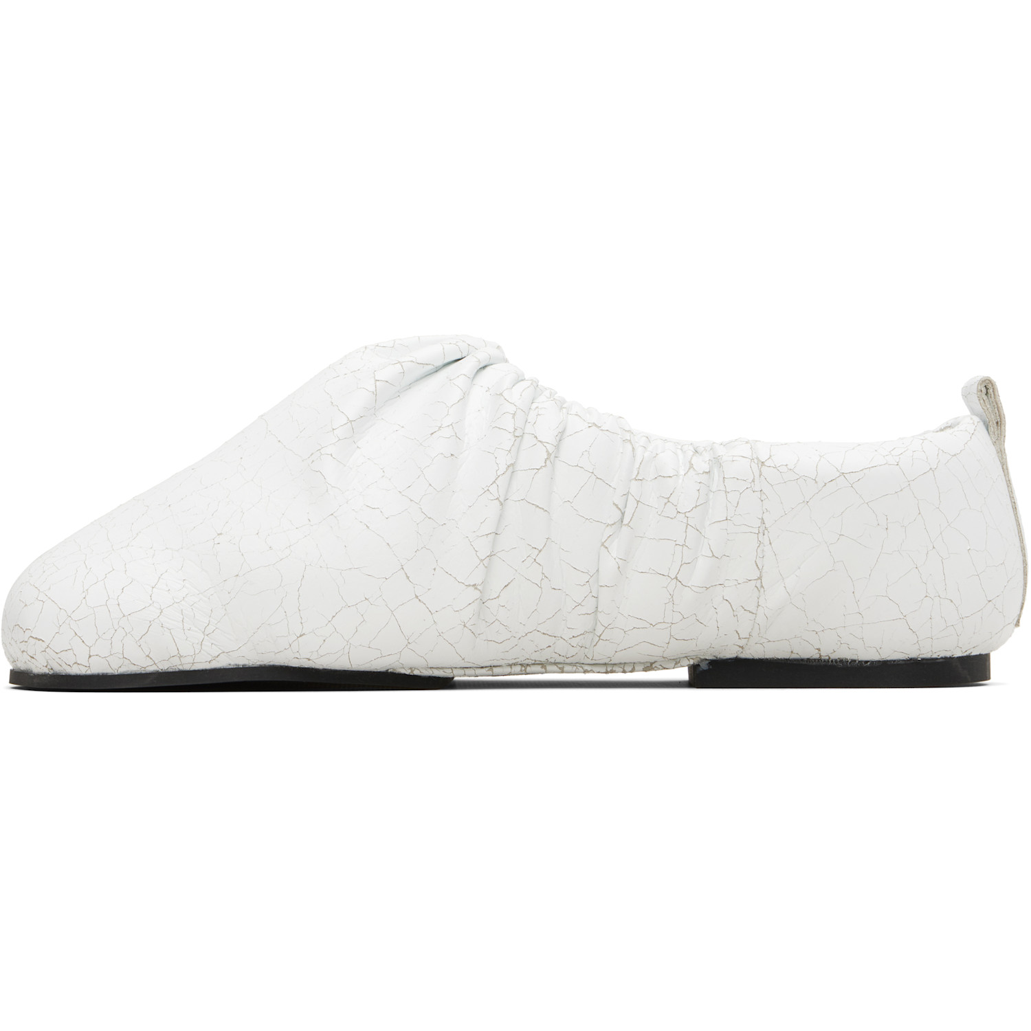  Yume Yume White Wrinkle Loafers 