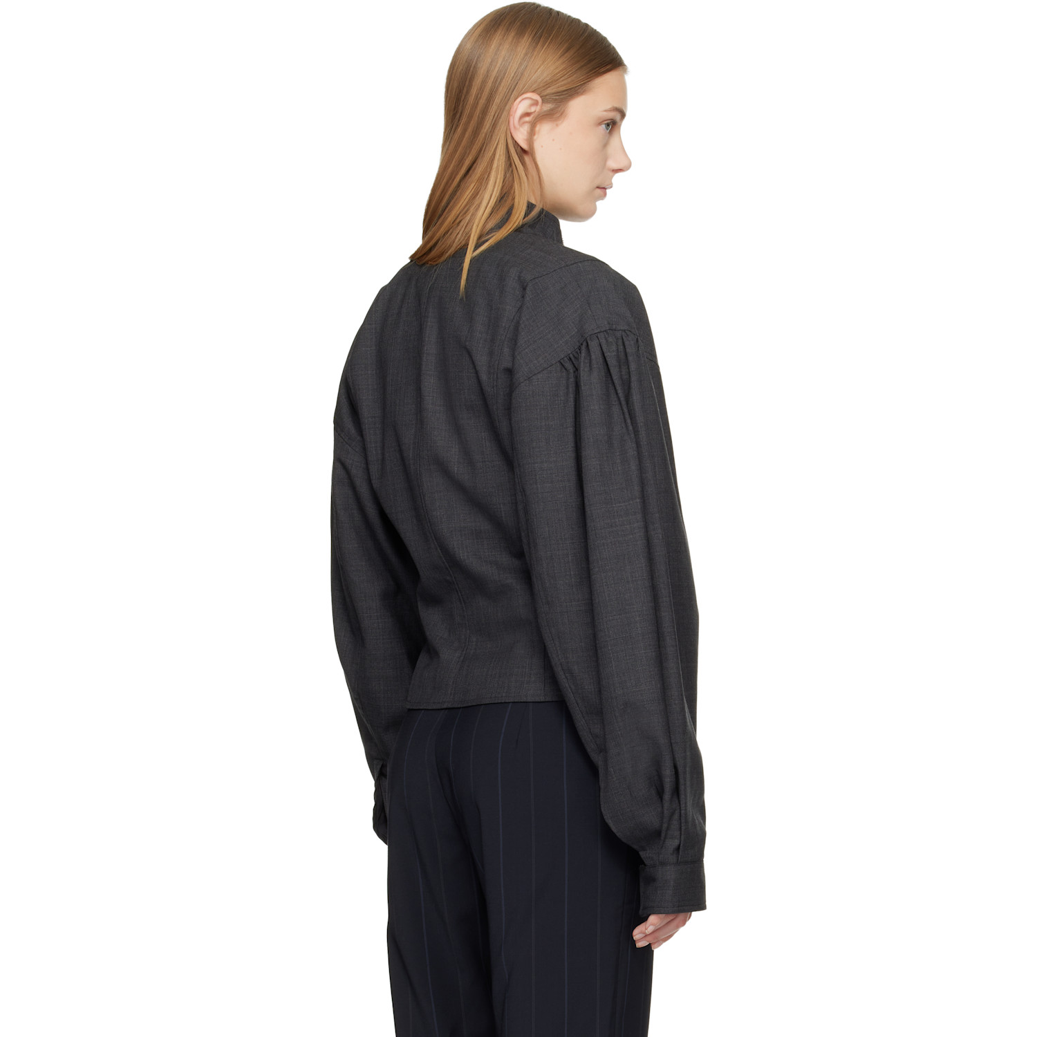  Belle Anna Gray Globo Jacket 