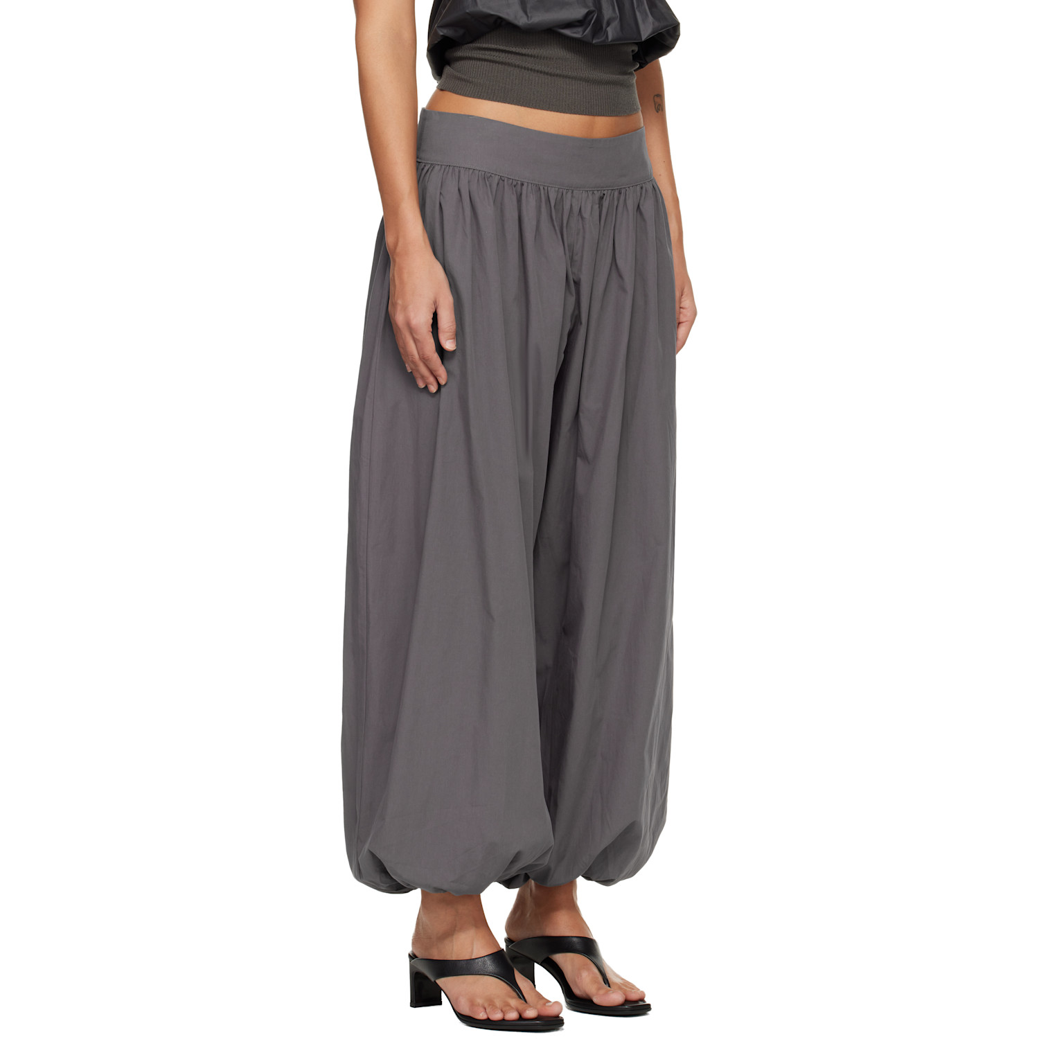  Belle Anna Gray Blanca Trousers 