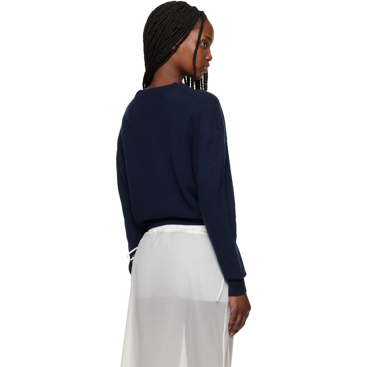  Belle Anna Navy Valley Sweater 