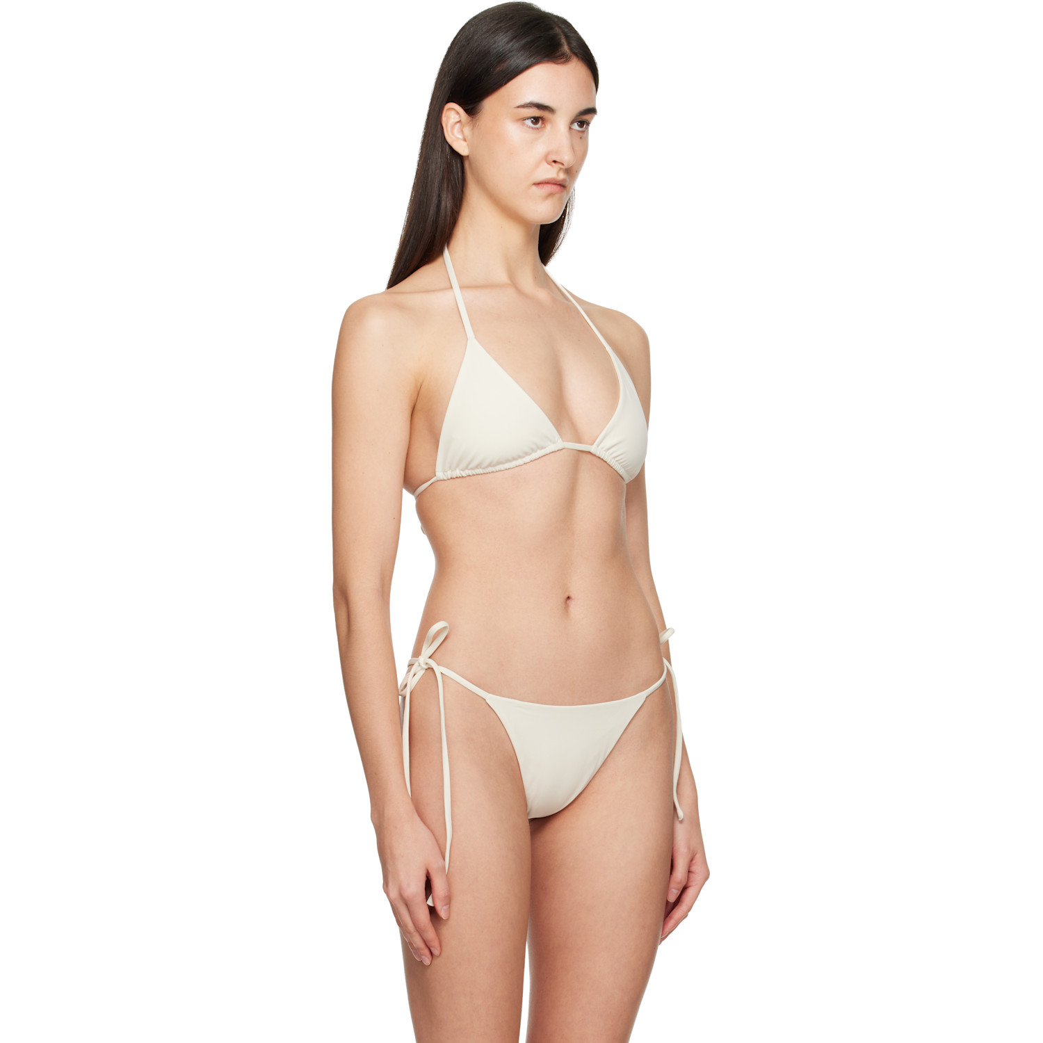  Belle Anna Off-white Estelle Bikini Top 