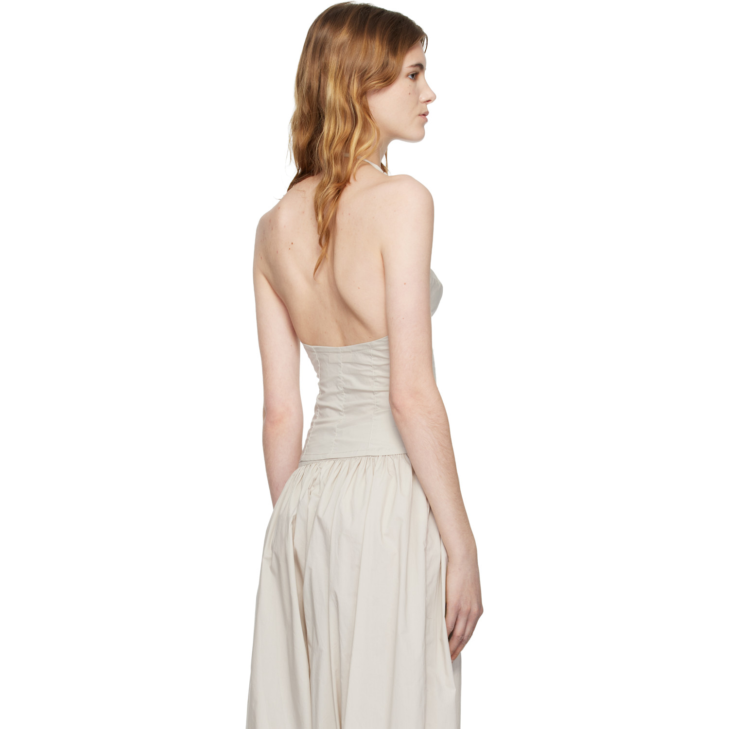  Belle Anna Taupe Flore Top 