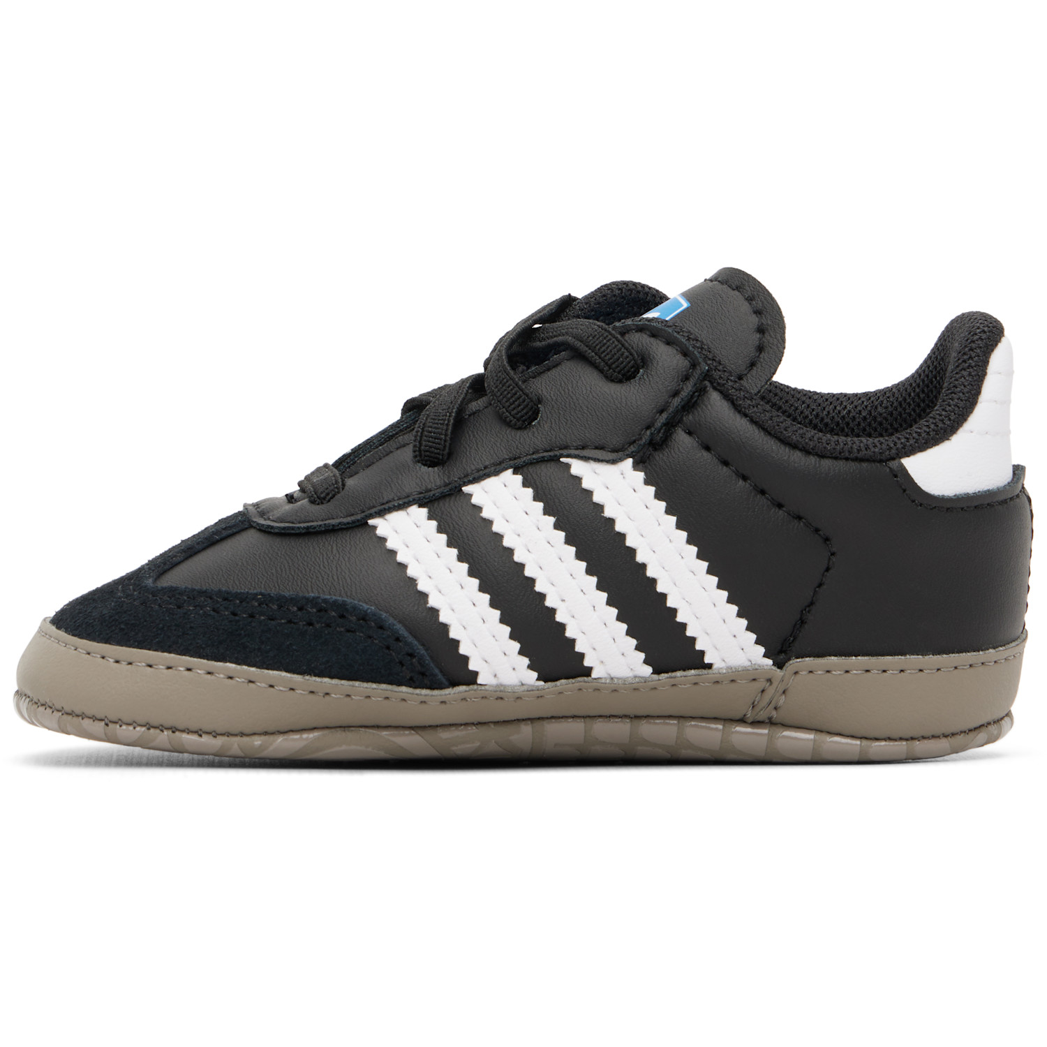  Adidas Kids Baby Black Samba Pre-walkers 
