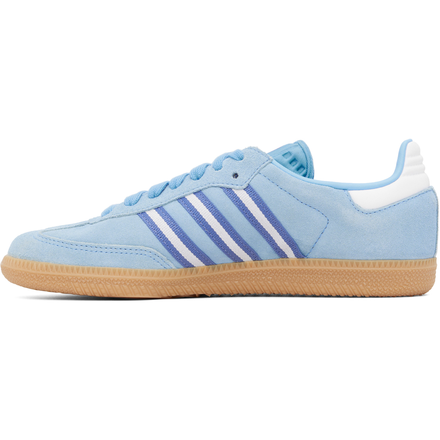  Adidas Kids Big Kids Blue Samba Og Sneakers 