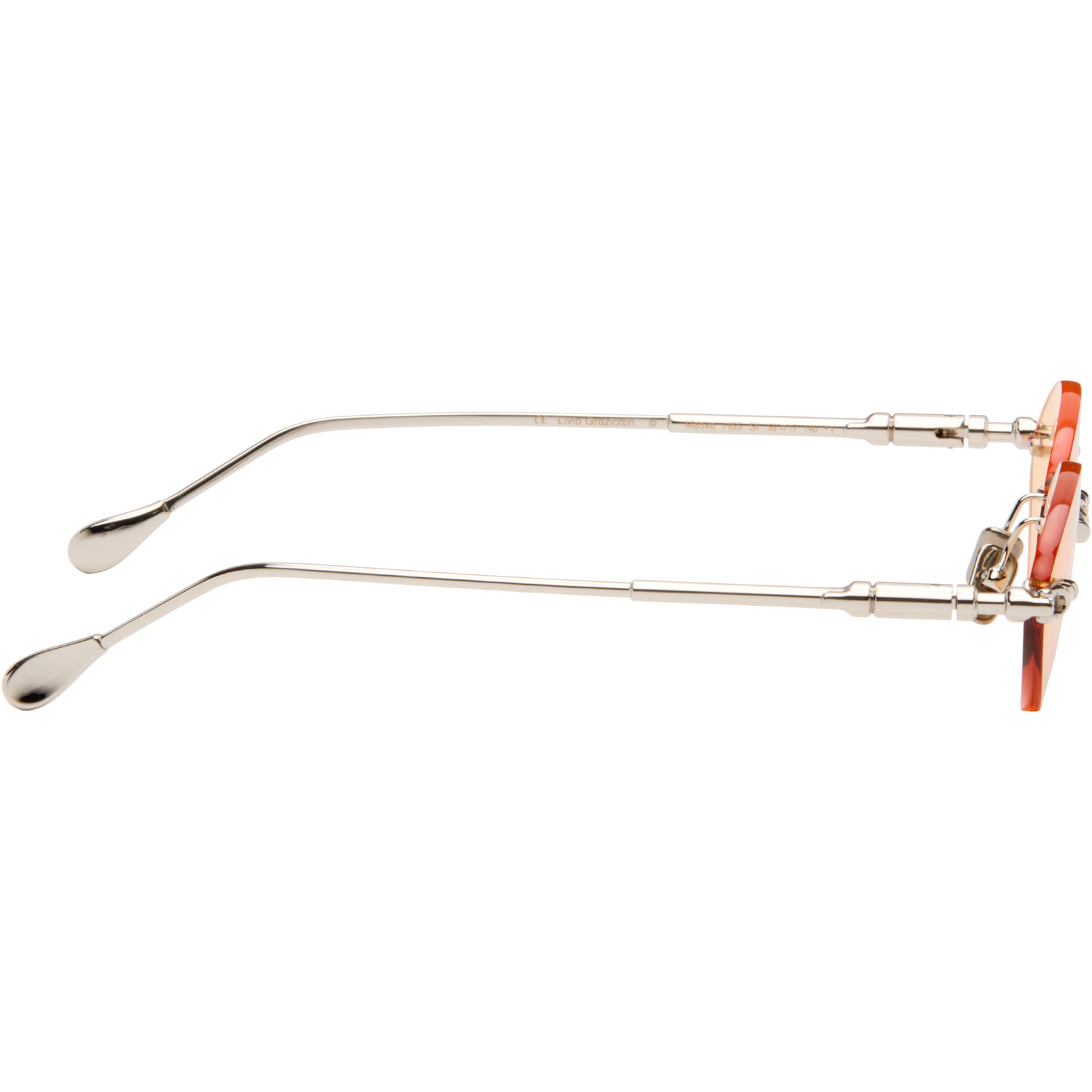  Kuboraum Silver H65 Sunglasses 