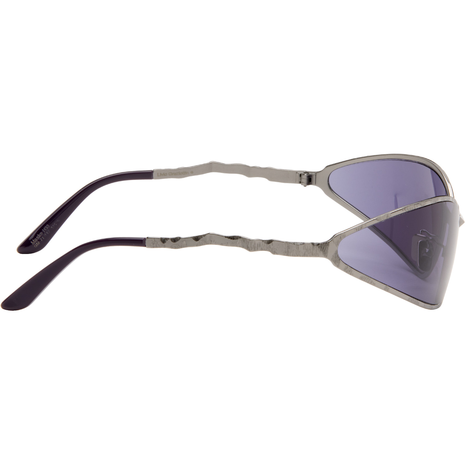  Kuboraum Gunmetal H33 Sunglasses 
