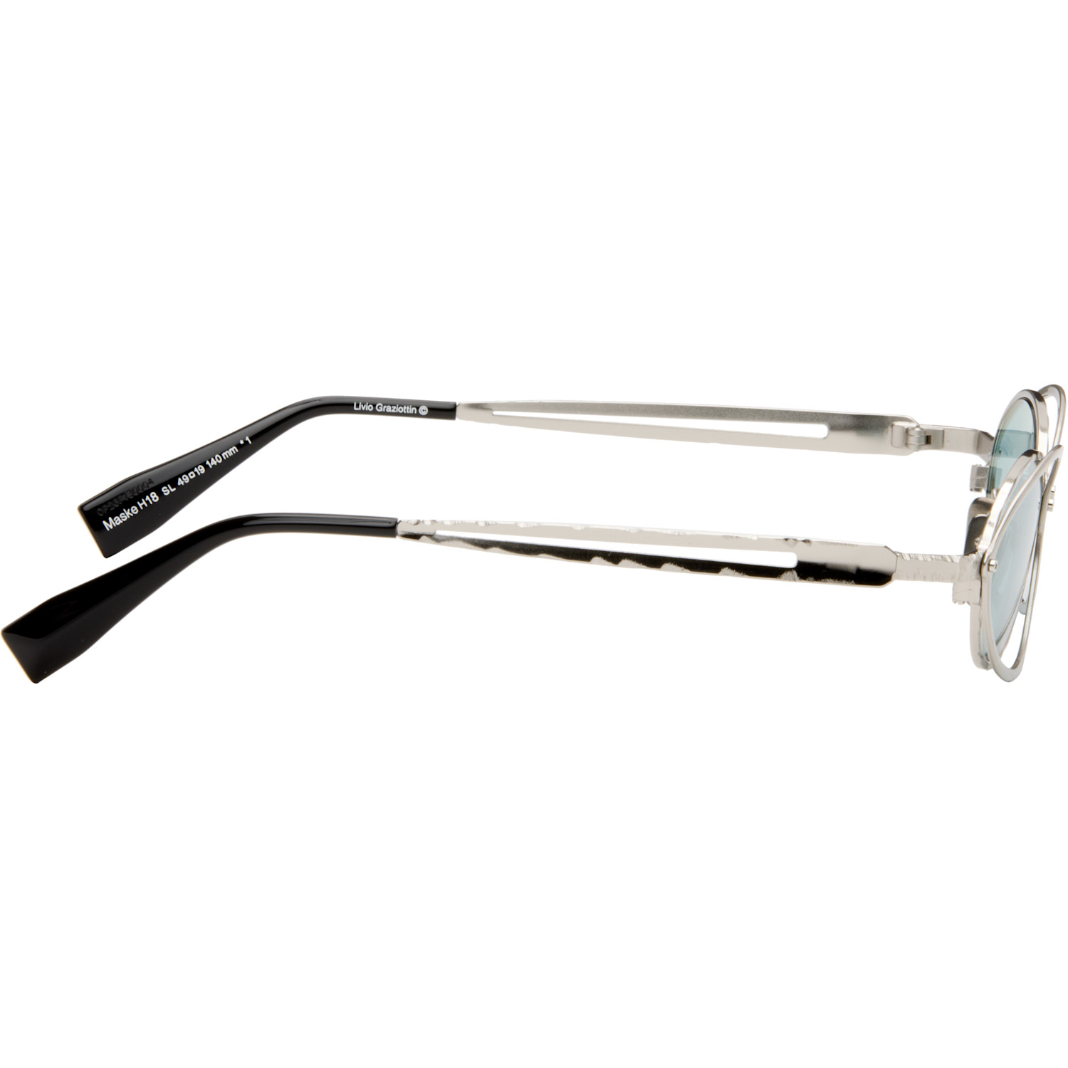  Kuboraum Silver H18 Sunglasses 
