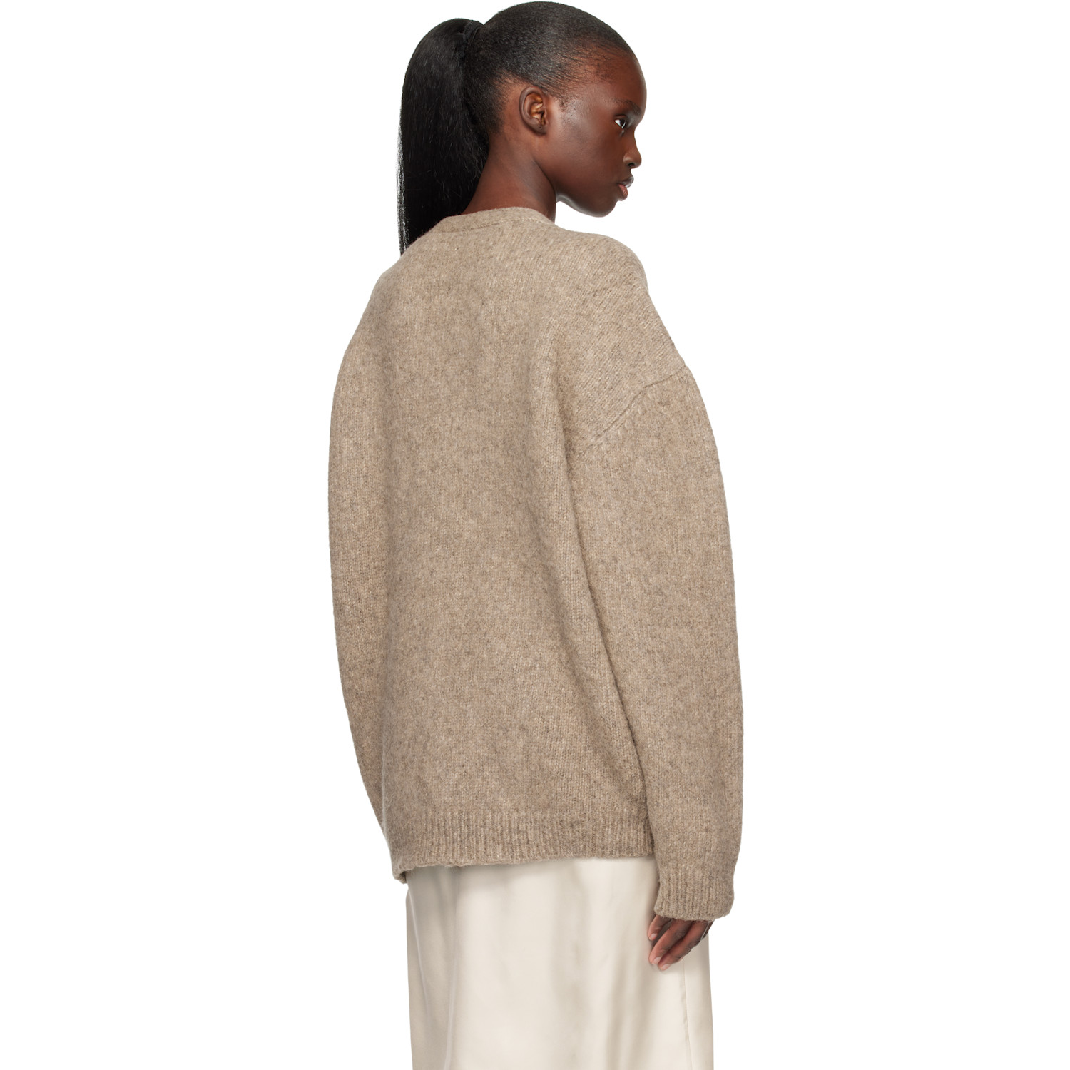  Lauren Manoogian Beige Loft Cardigan 