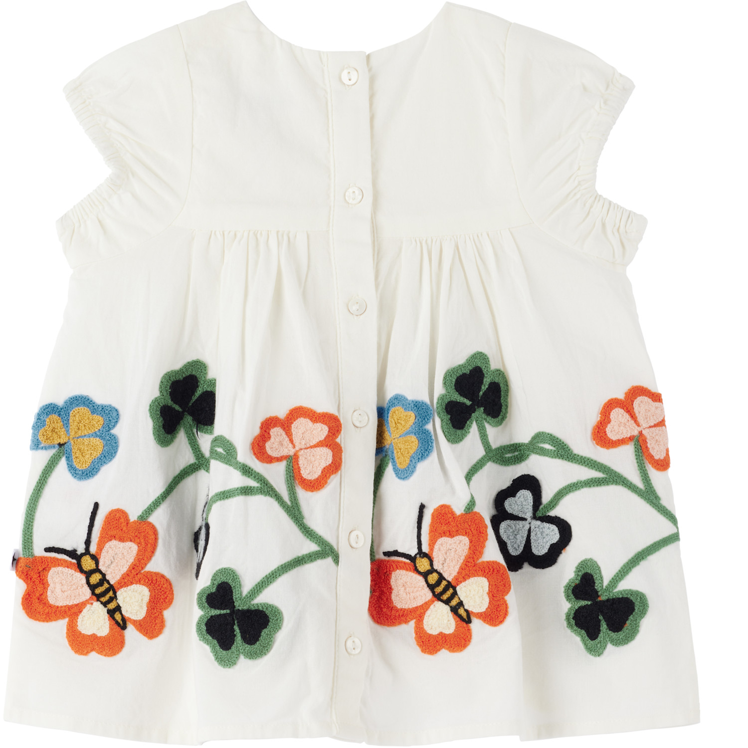  Molo Baby Off-white Carissa Dress 