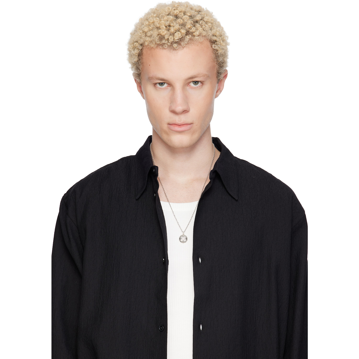  Emanuele Bicocchi Logo Scudo Necklace 