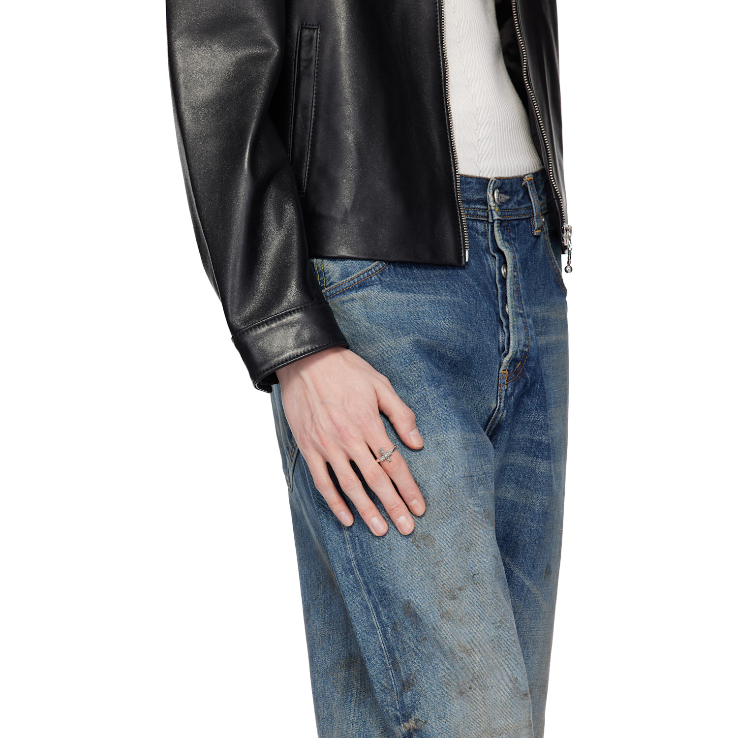  Emanuele Bicocchi Reissue Notre-dame Cross Ring 