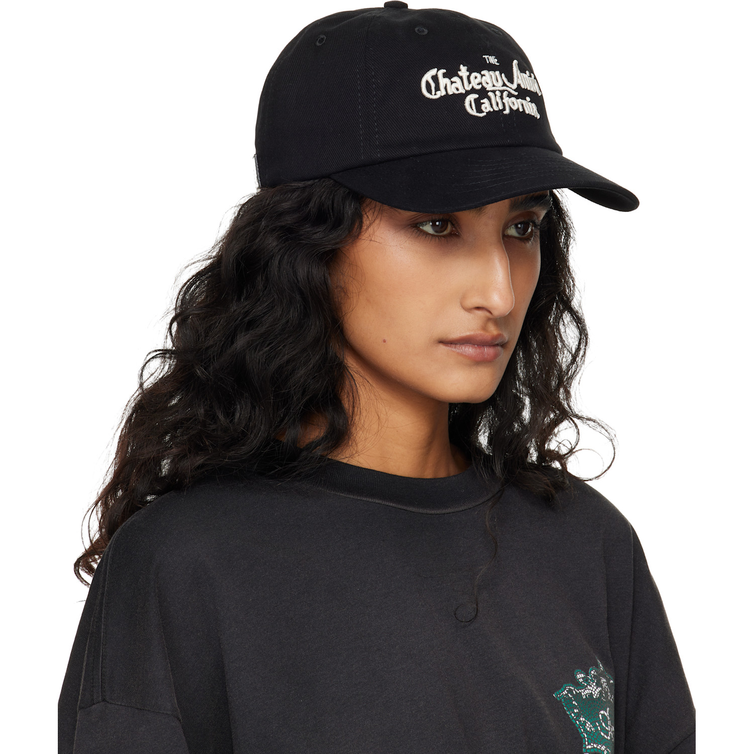  Amiri Black 'chateau Amiri' Dad Cap 