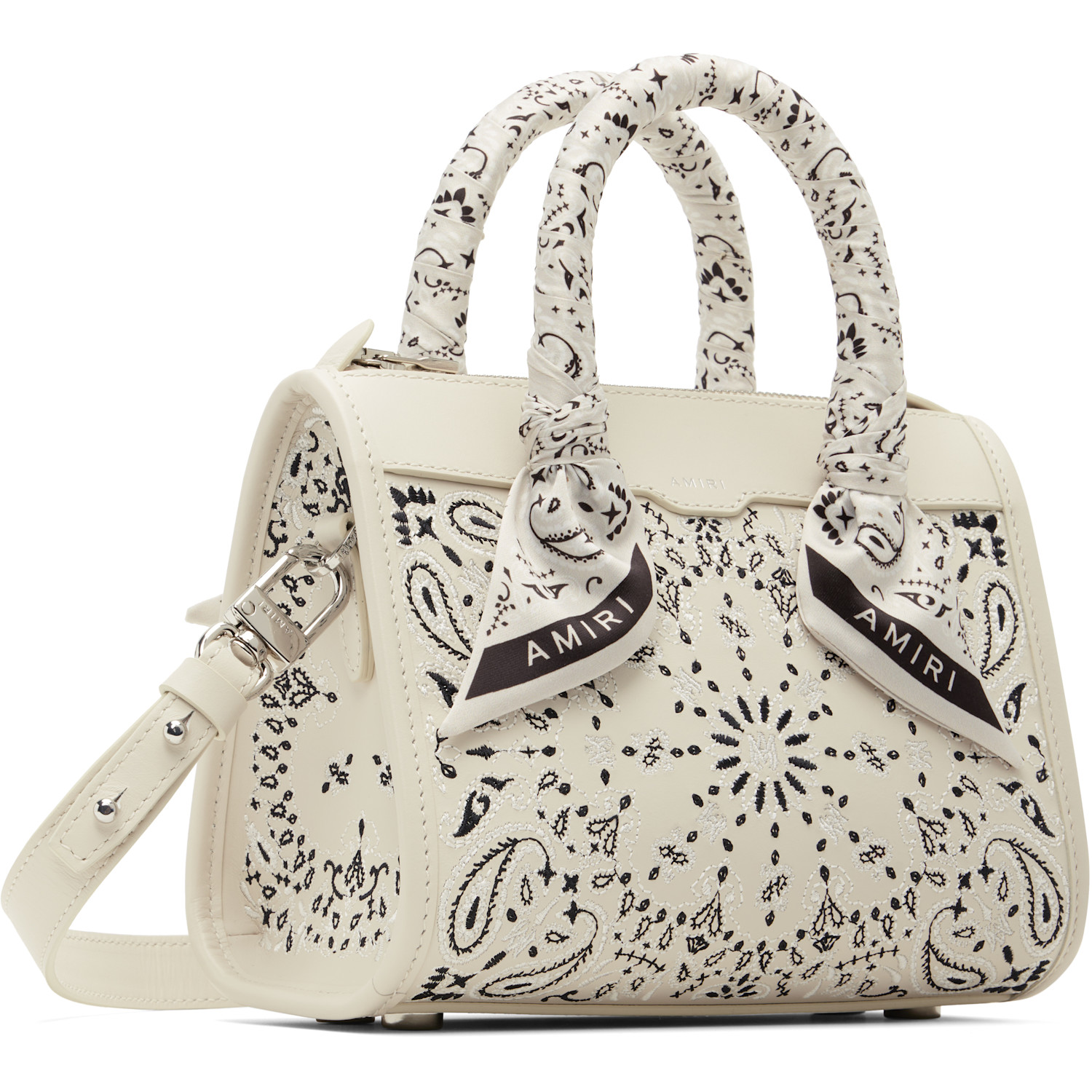  Amiri Off-white Bandana Micro Triangle Bag 