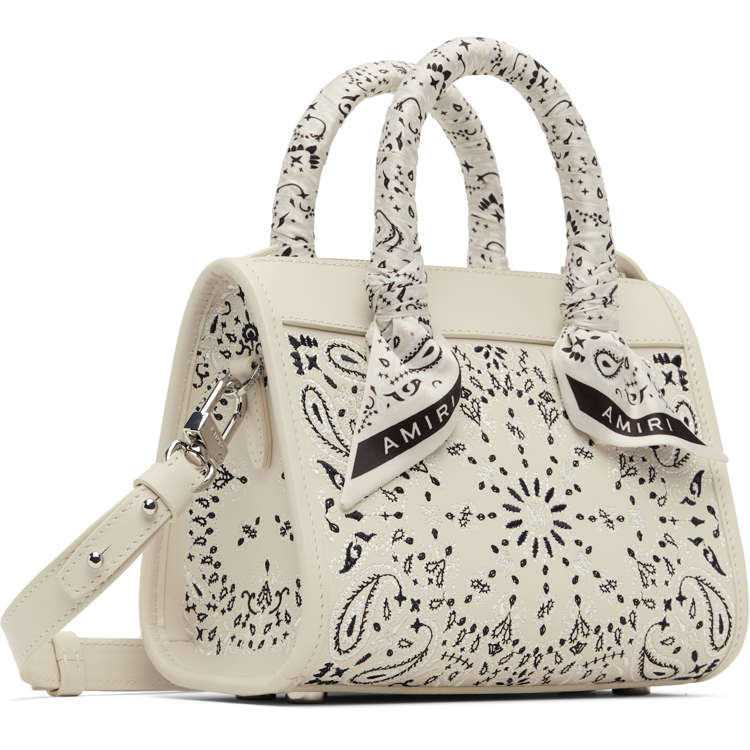  Amiri Off-white Bandana Micro Triangle Bag 