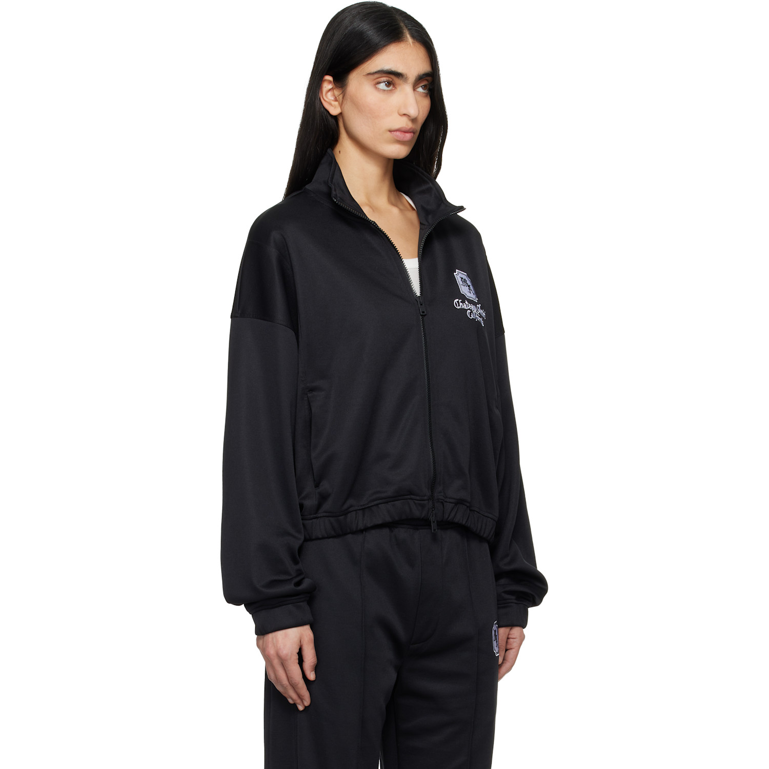  Amiri Black 'ma Chateau' Track Jacket 