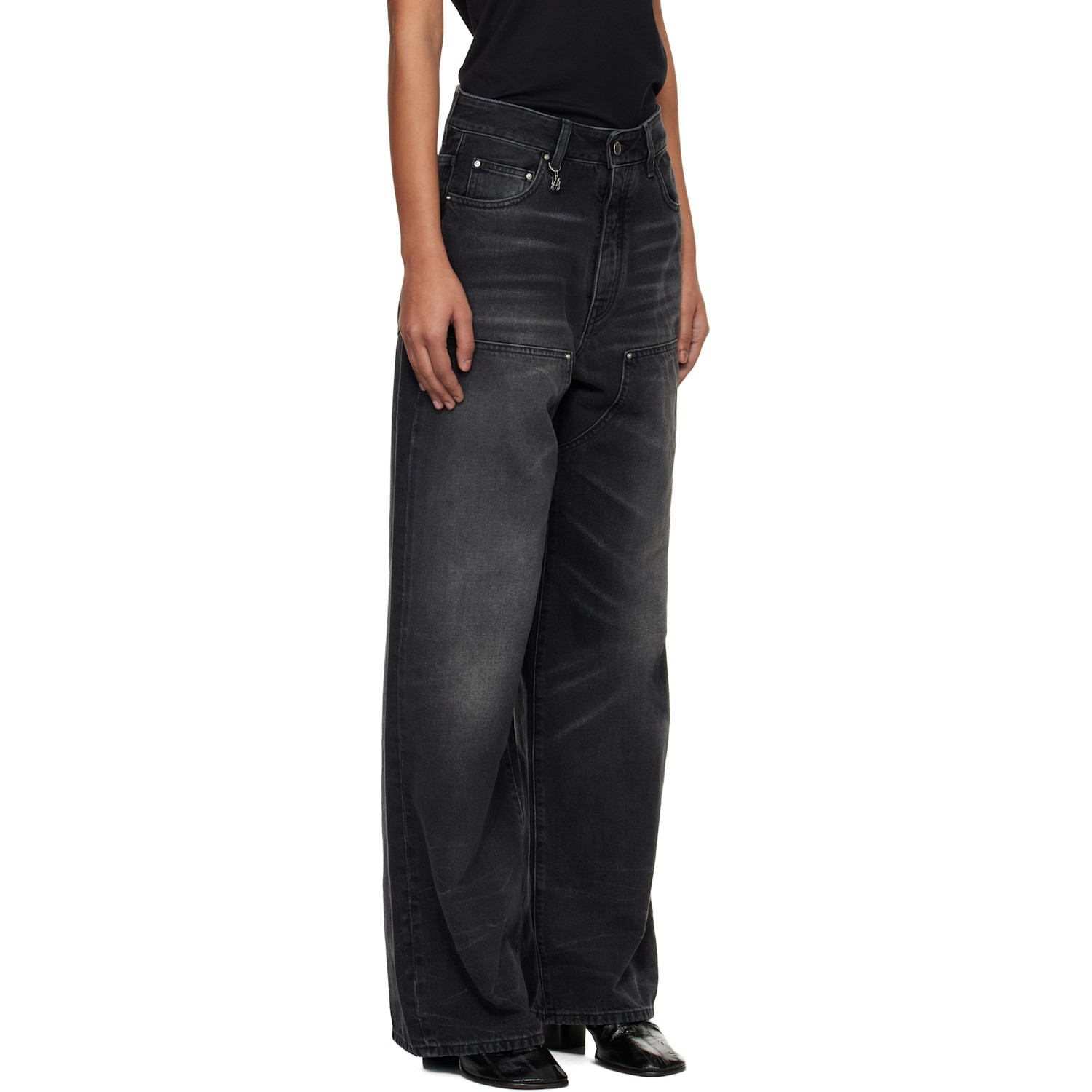  Amiri Black Carpenter Jeans 