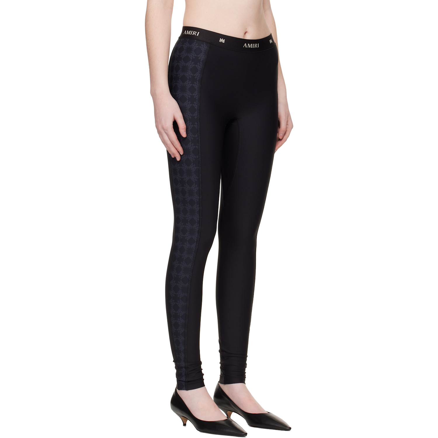  Amiri Black Ma Quad Leggings 
