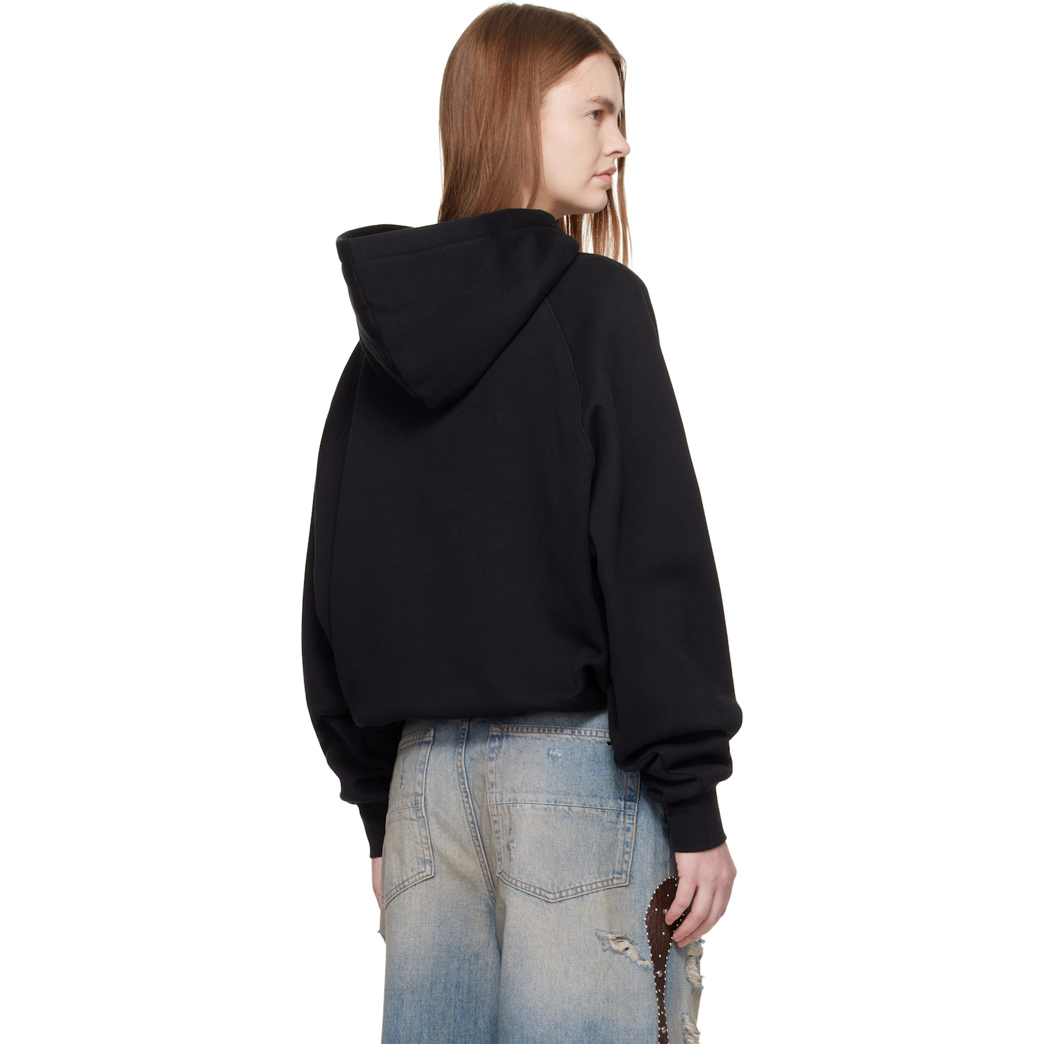  Amiri Black Ma Drop Shoulder Hoodie 