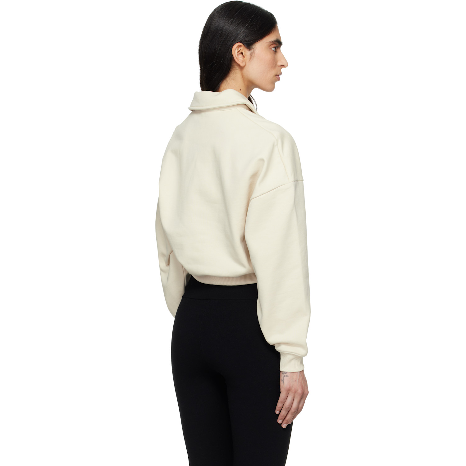  Amiri Off-white Ma 'chateau' Long Sleeve Polo 