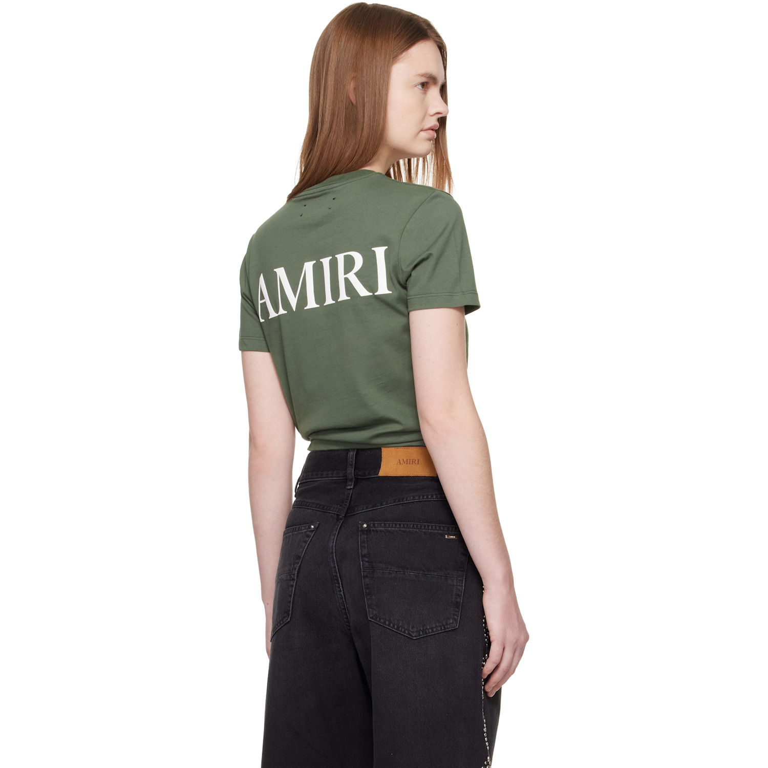  Amiri Green Ma Core Logo T-shirt 