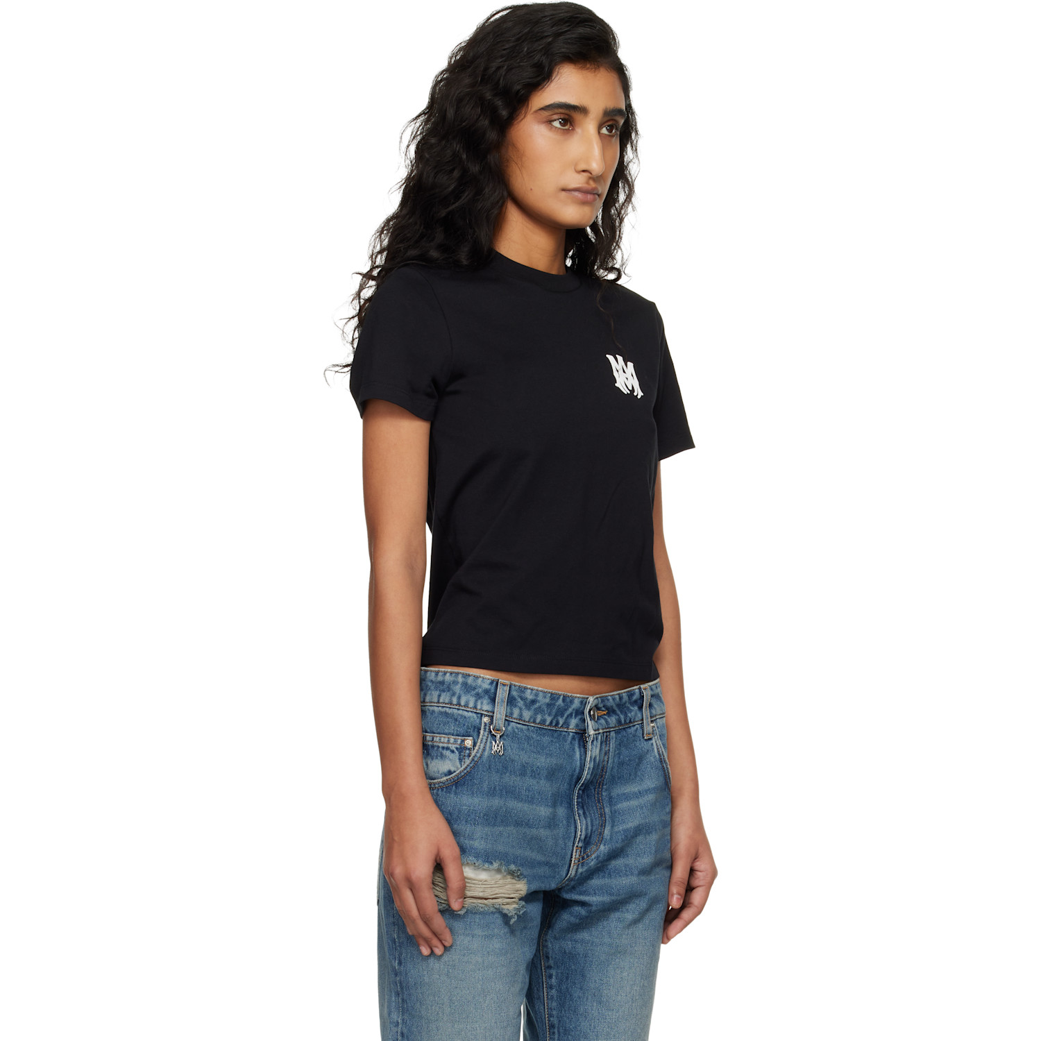  Amiri Black Ma Core Logo T-shirt 