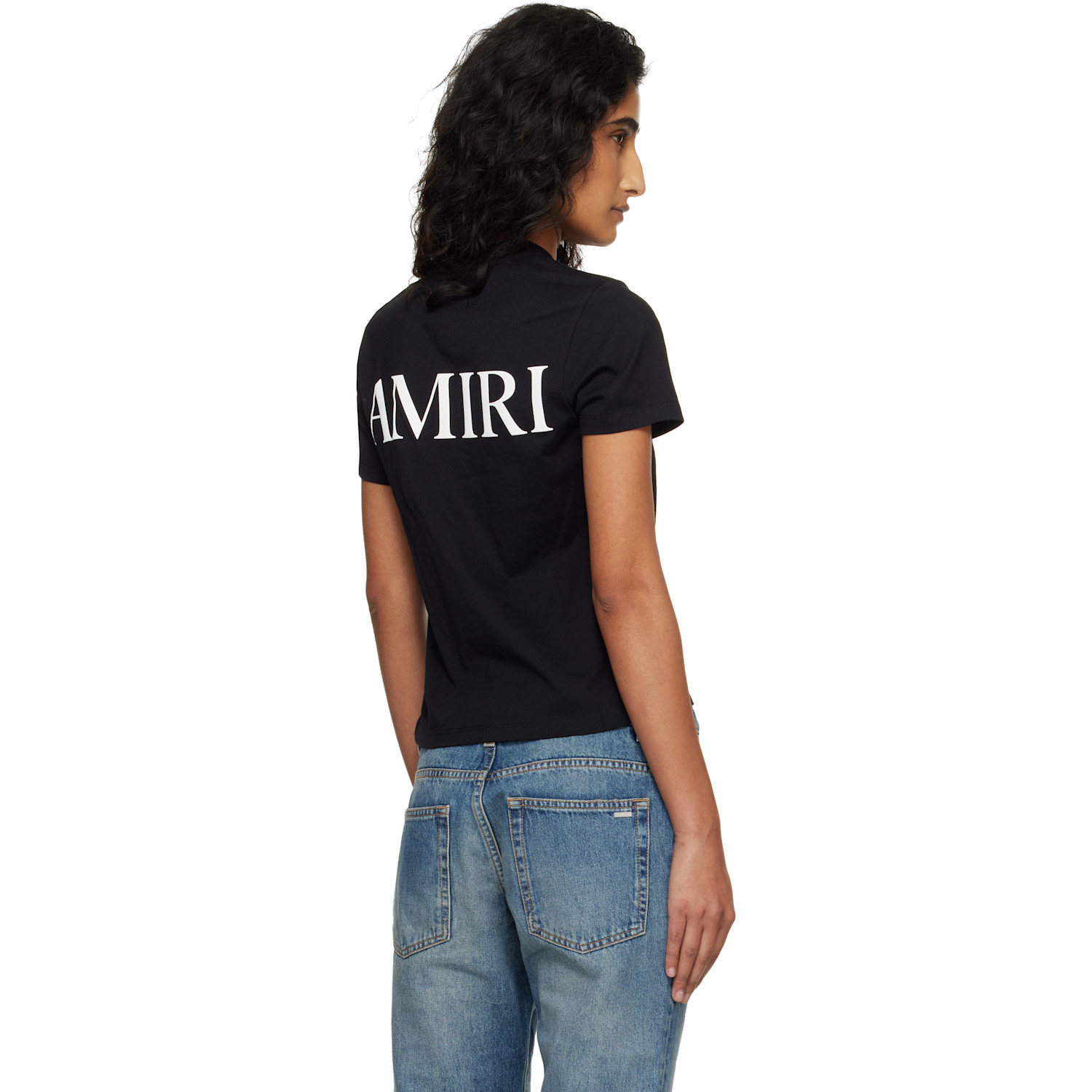  Amiri Black Ma Core Logo T-shirt 