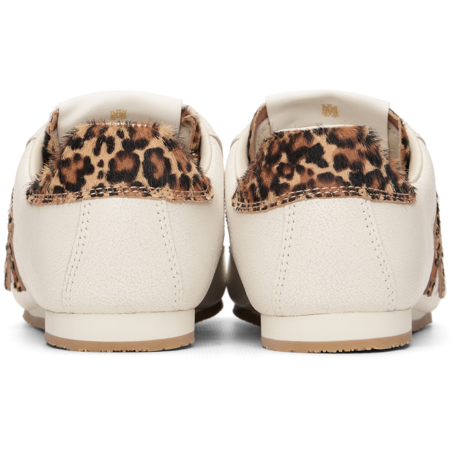  Amiri Off-white Leopard Pacific Flat Sneakers 