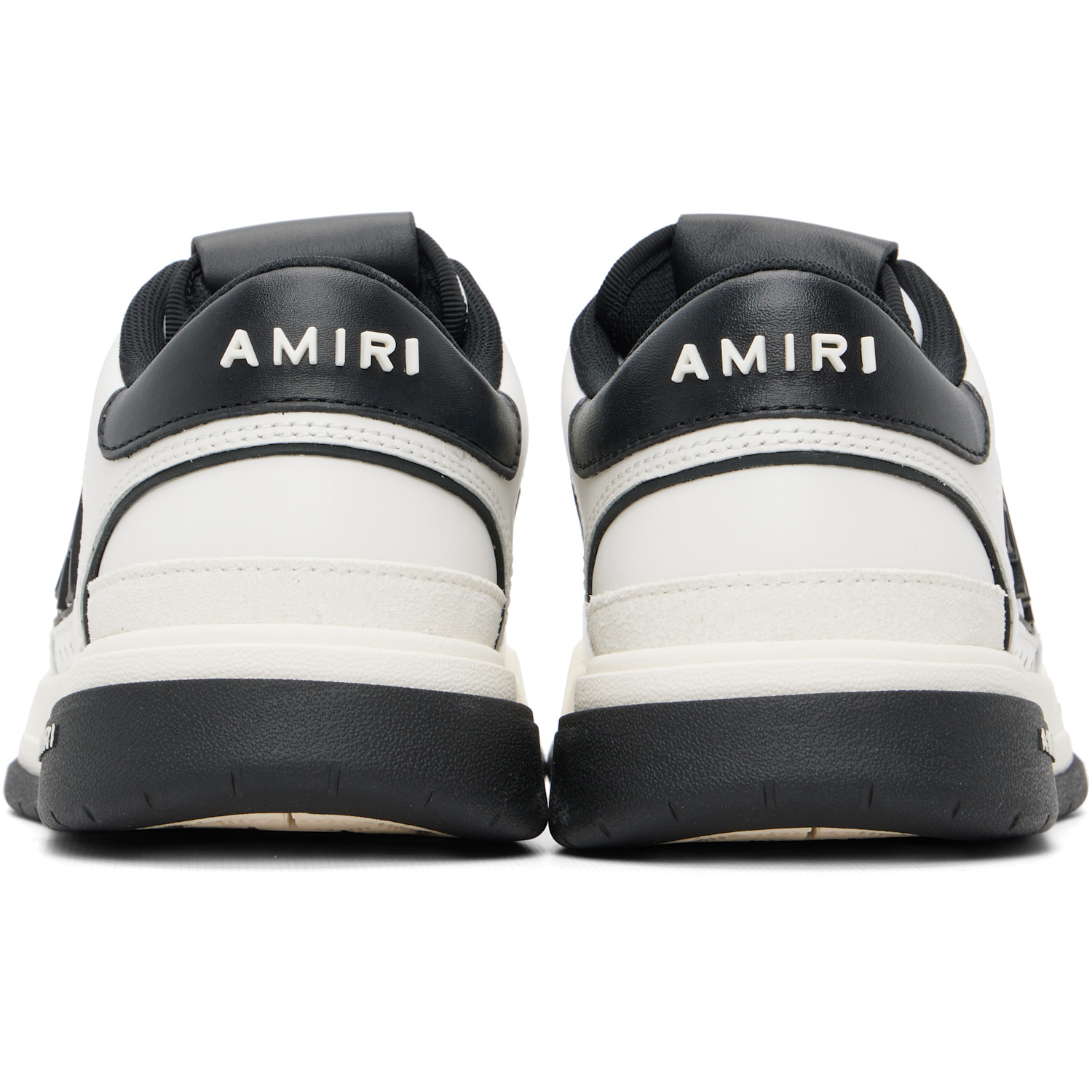 Amiri White & Black Classic Low Sneakers 