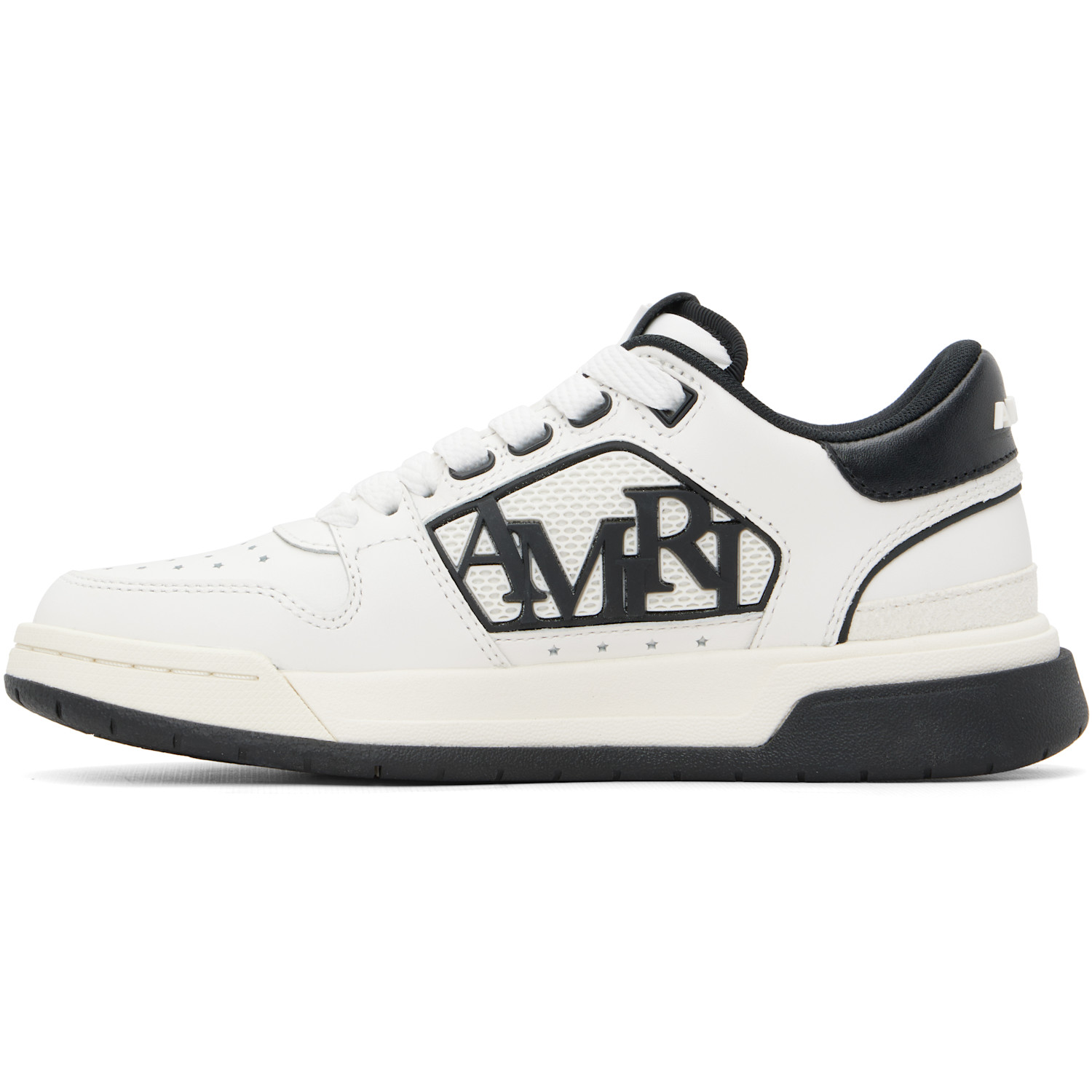  Amiri White & Black Classic Low Sneakers 