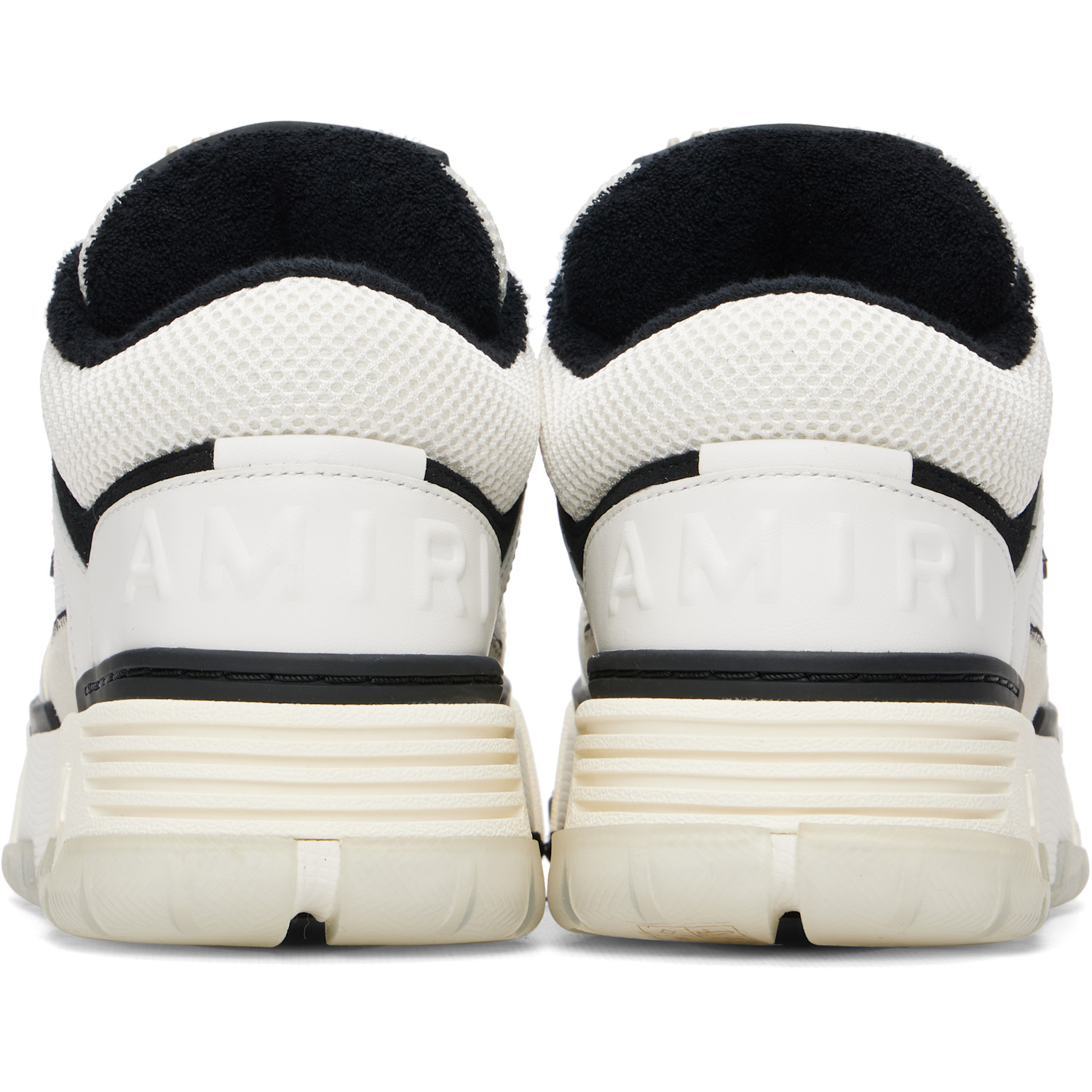  Amiri White & Black Ma-1 Sneakers 