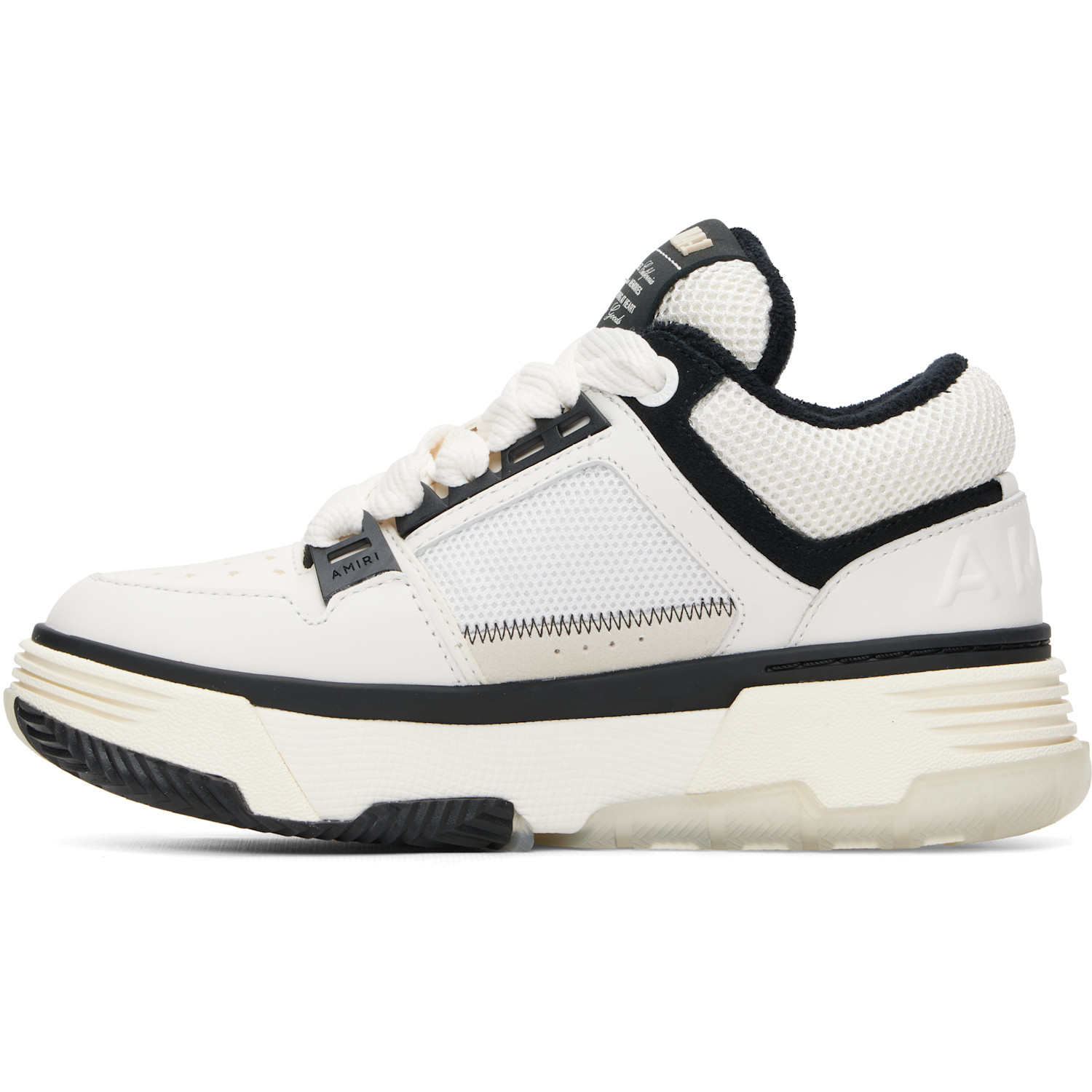  Amiri White & Black Ma-1 Sneakers 