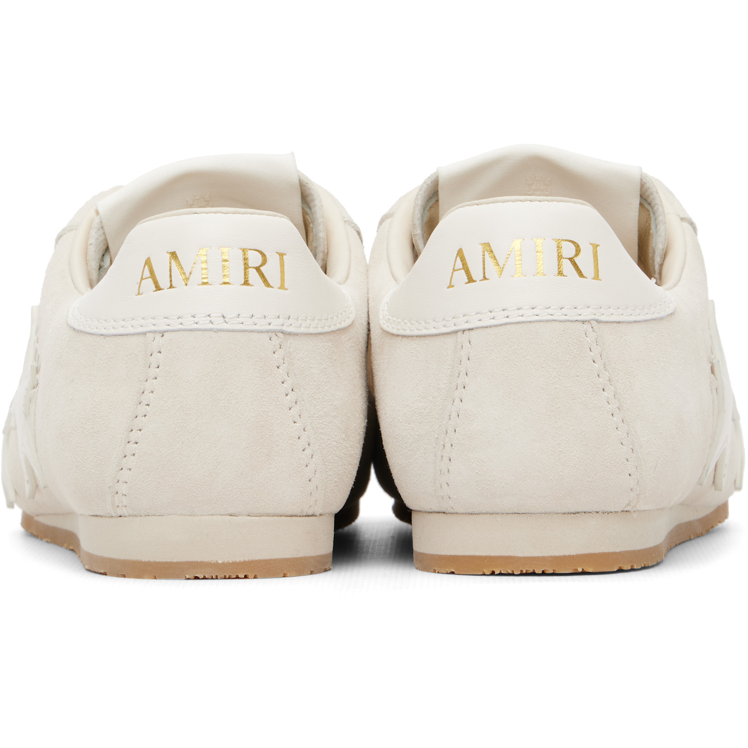  Amiri Off-white Mesh Pacific Flat Sneakers 
