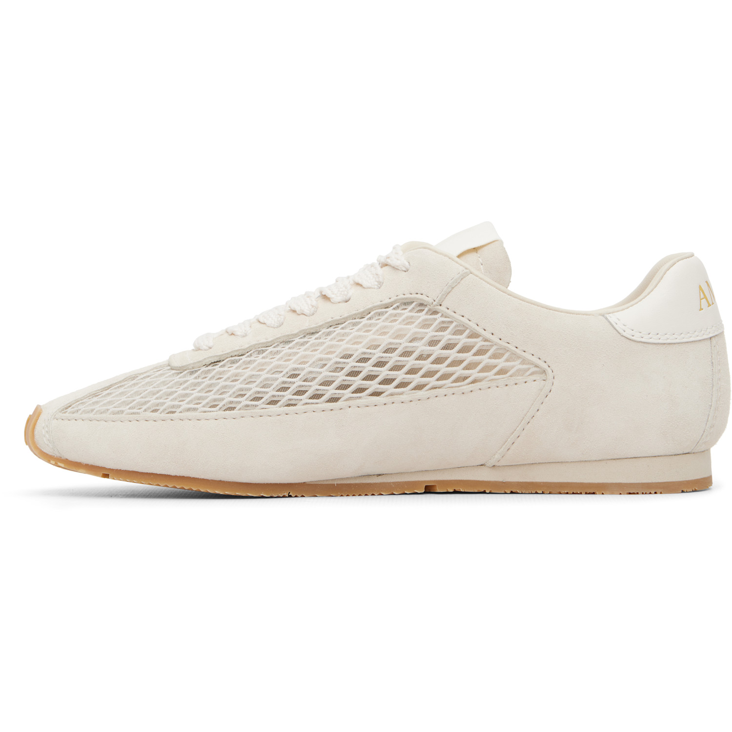  Amiri Off-white Mesh Pacific Flat Sneakers 