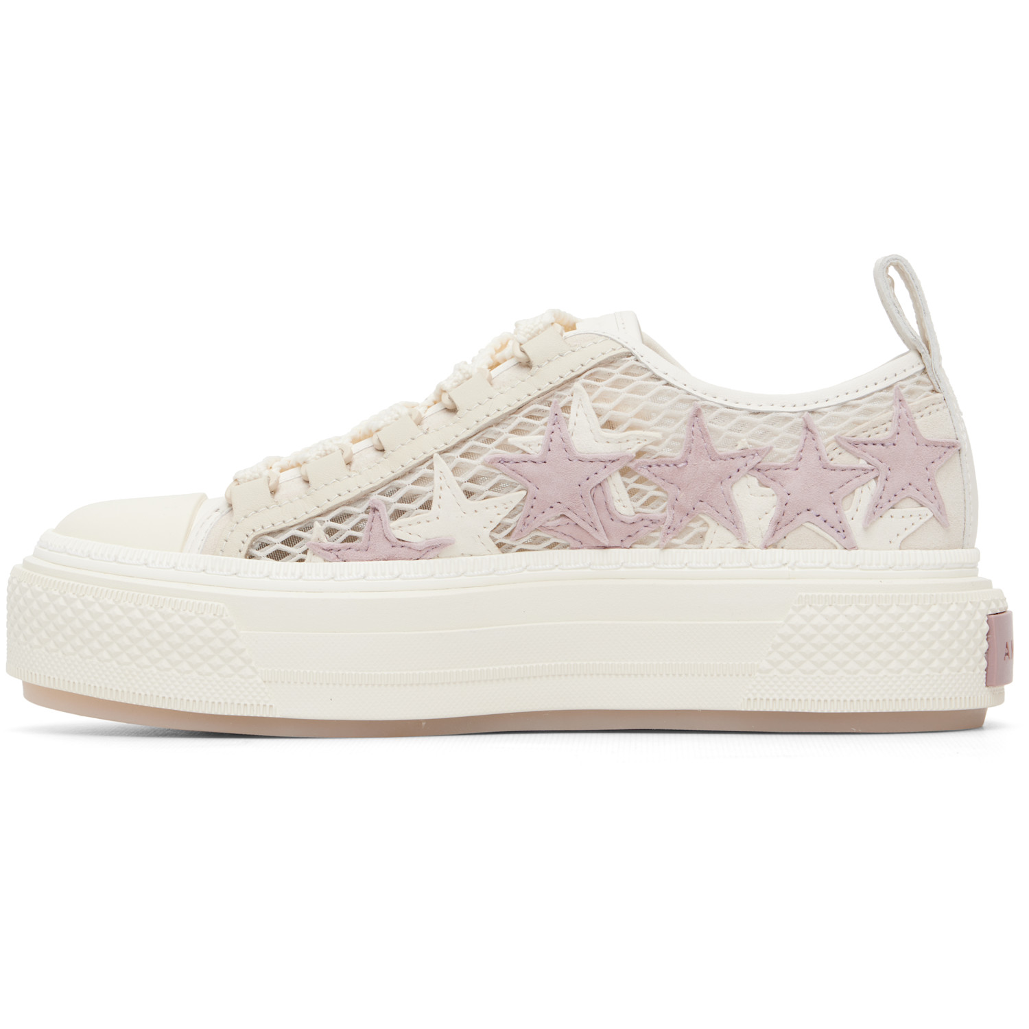  Amiri Off-white Mesh Stars Court Low Sneakers 