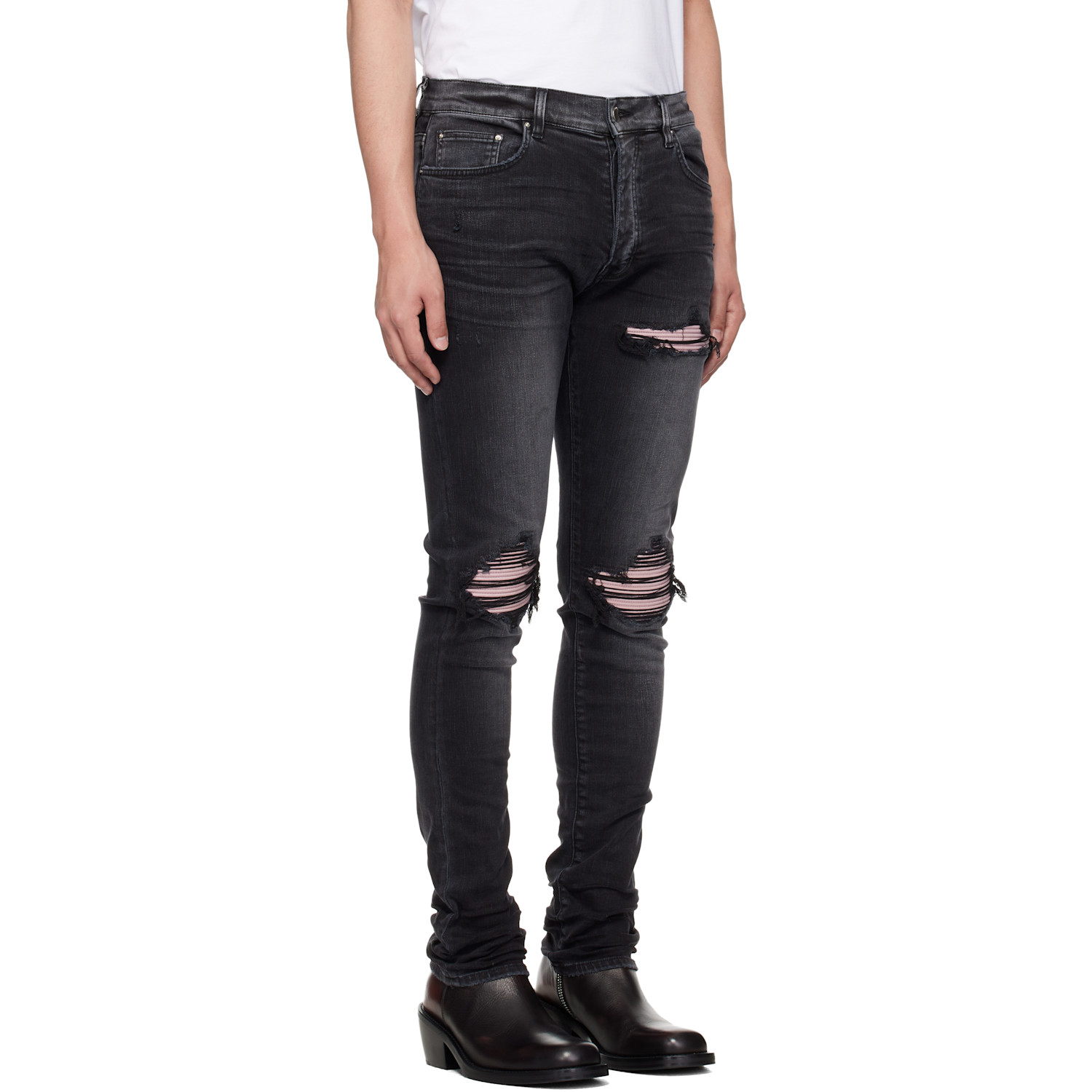  Amiri Black Mx1 Jeans 